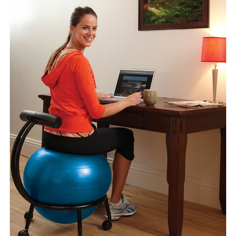 Custom Fit Exercise Ball Chair | Wayfair