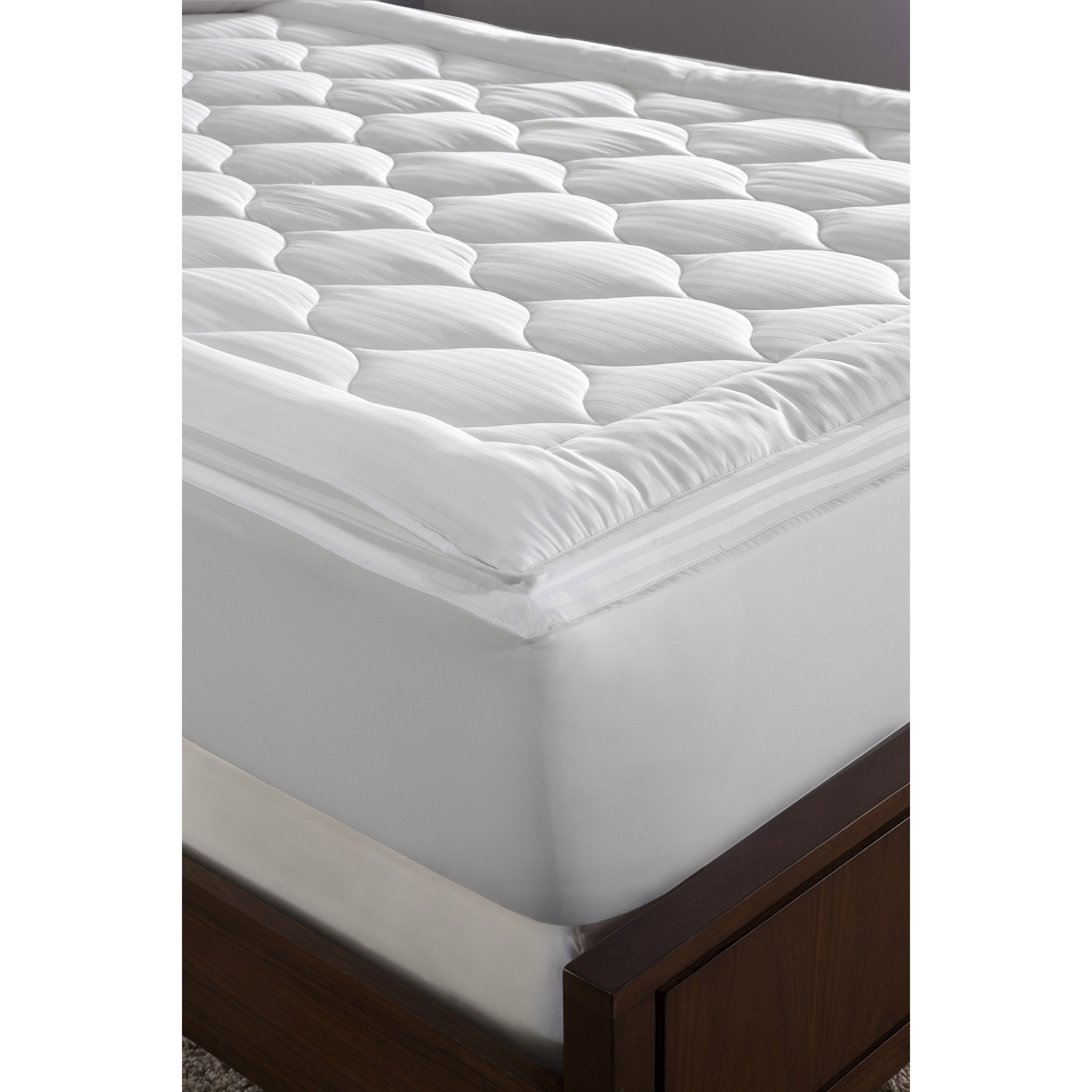 Perry Ellis Stripe Mattress Enhancer Wayfair