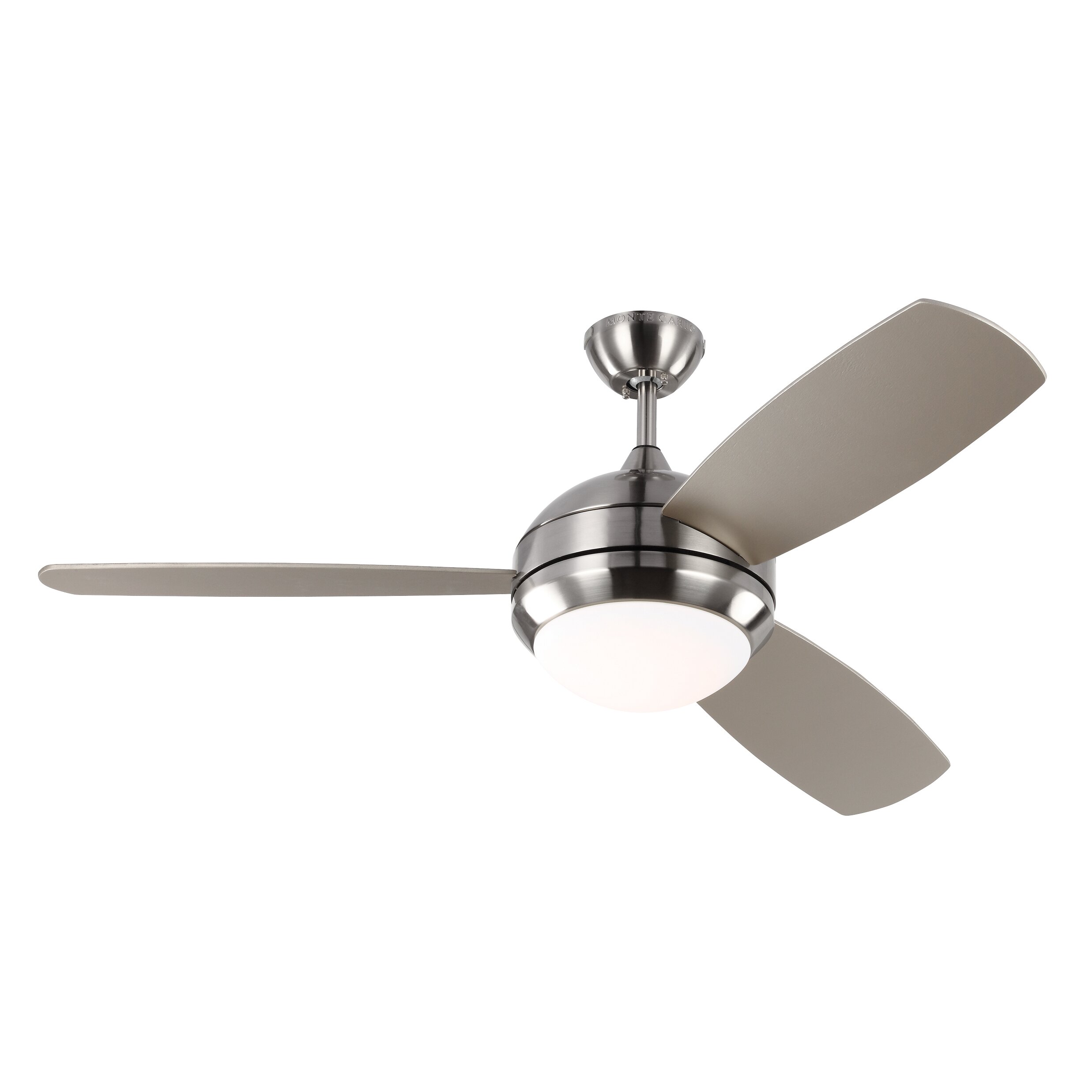 52" Discus Trio 3 Blade Ceiling Fan with Remote | Wayfair