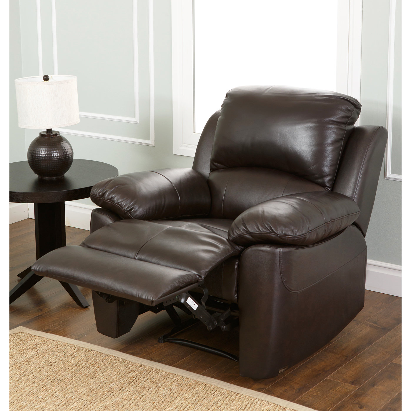 Abbyson Living Westwood Leather Recliner & Reviews Wayfair