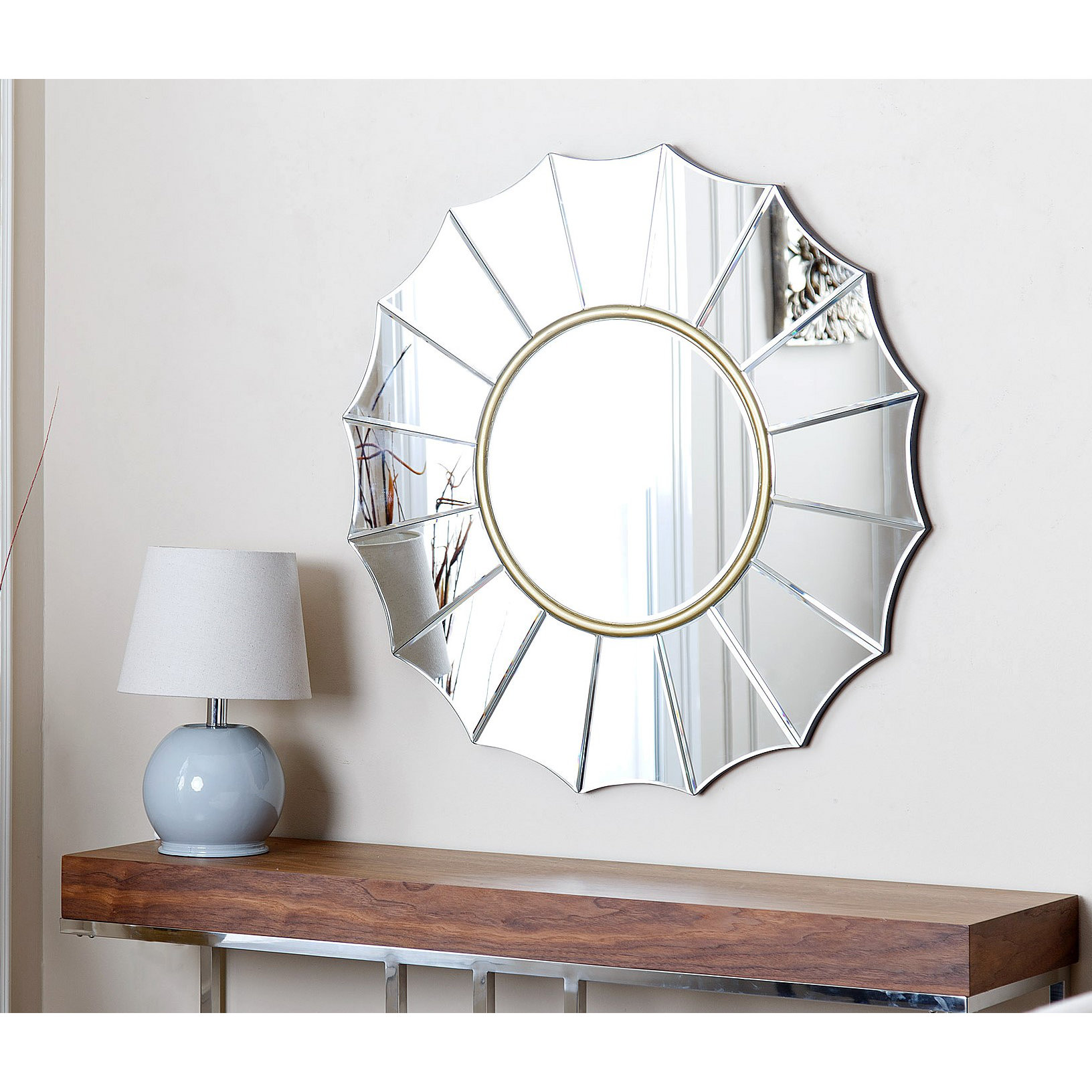 Royal Round Wall Mirror Wayfair