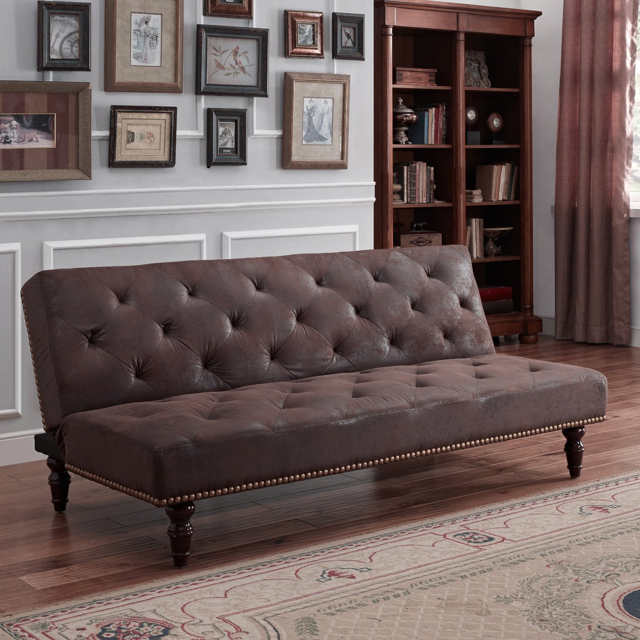 DHP Charleston Vintage Futon Lounger & Reviews Wayfair