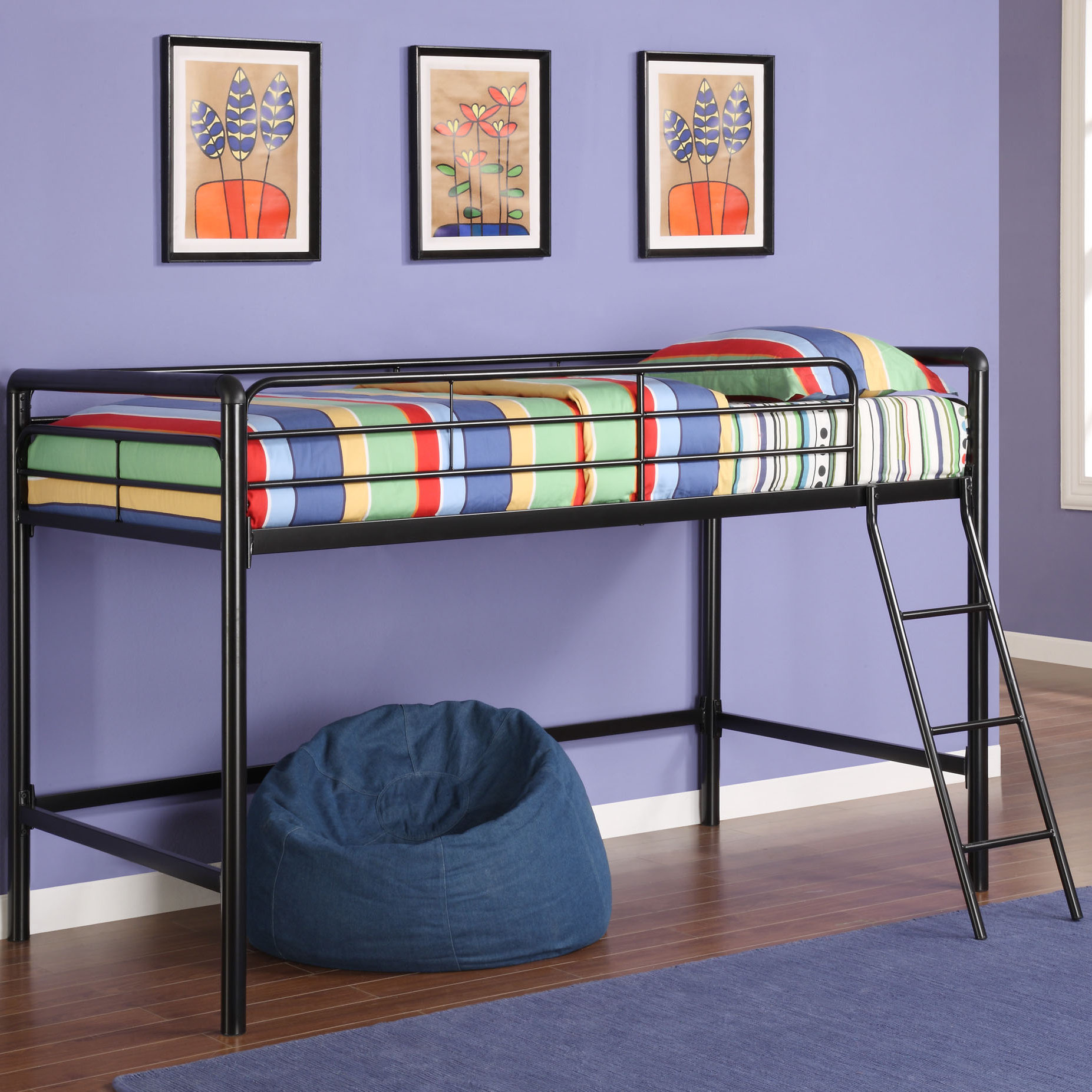 Junior Twin Low Loft Bed Wayfair