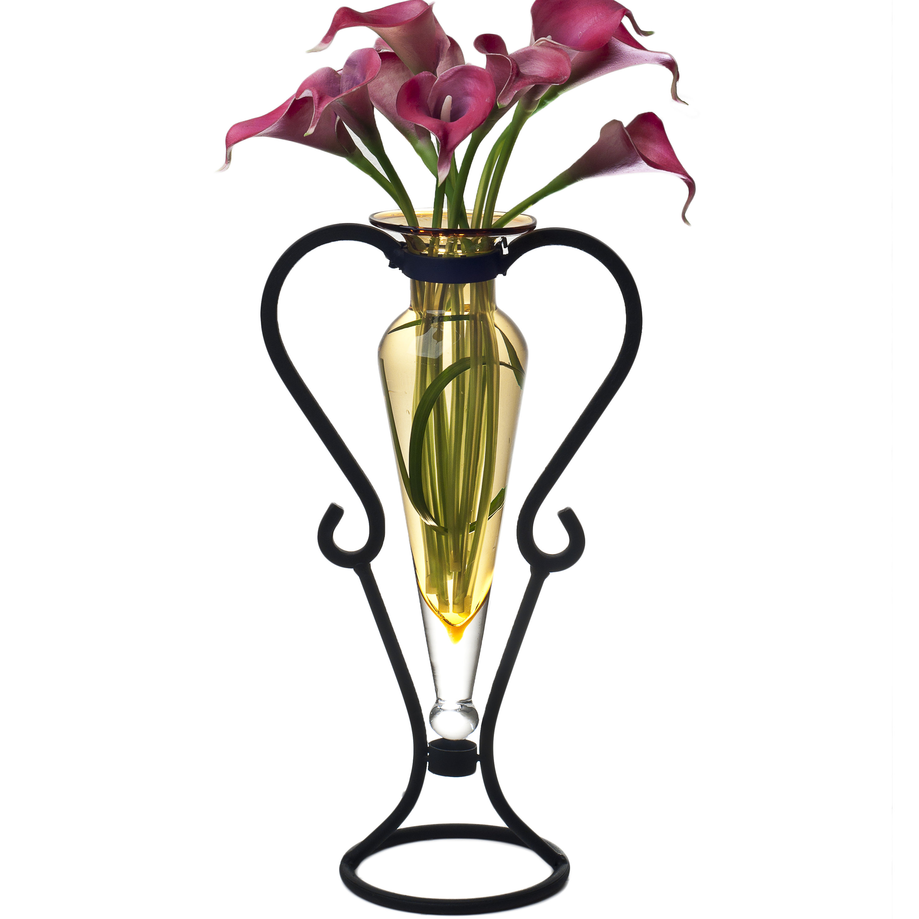 DanyaB Amphora Vase on Stand & Reviews Wayfair