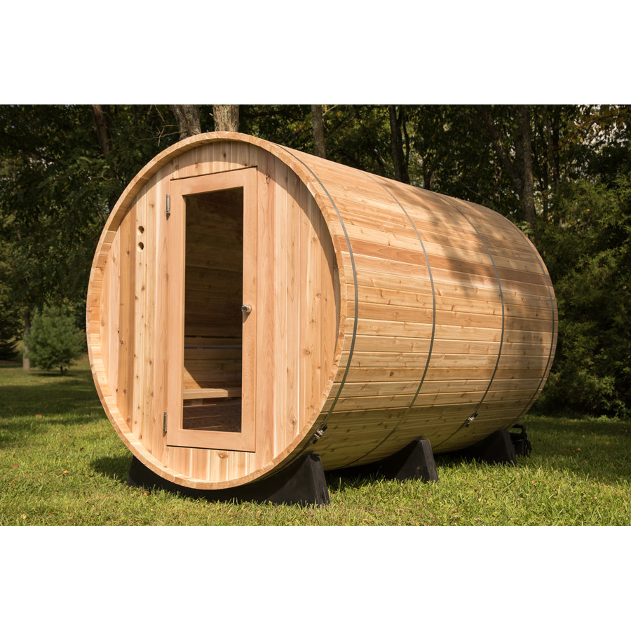 Almost Heaven Saunas 6 Person Barrel Sauna & Reviews Wayfair.ca