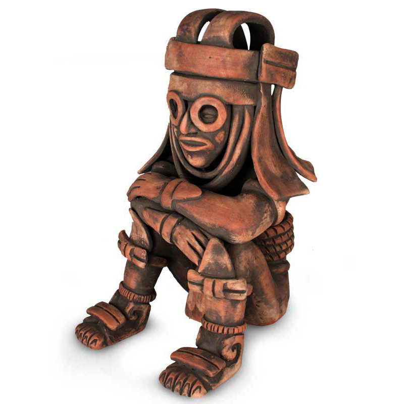 Hand Crafted Aztec Archaeological Ceramic Figurine Wayfair