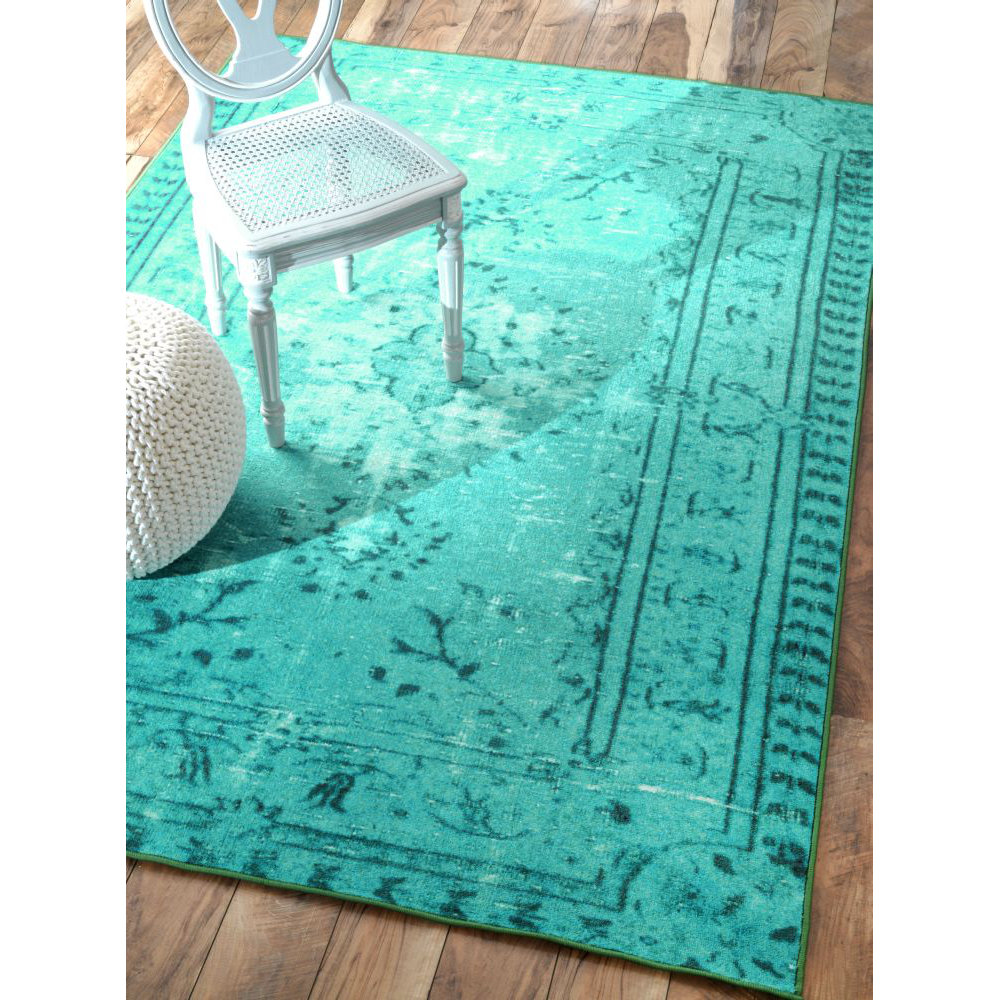 nuLOOM Hawkesbury Turquoise Southwestern Area Rug & Reviews Wayfair