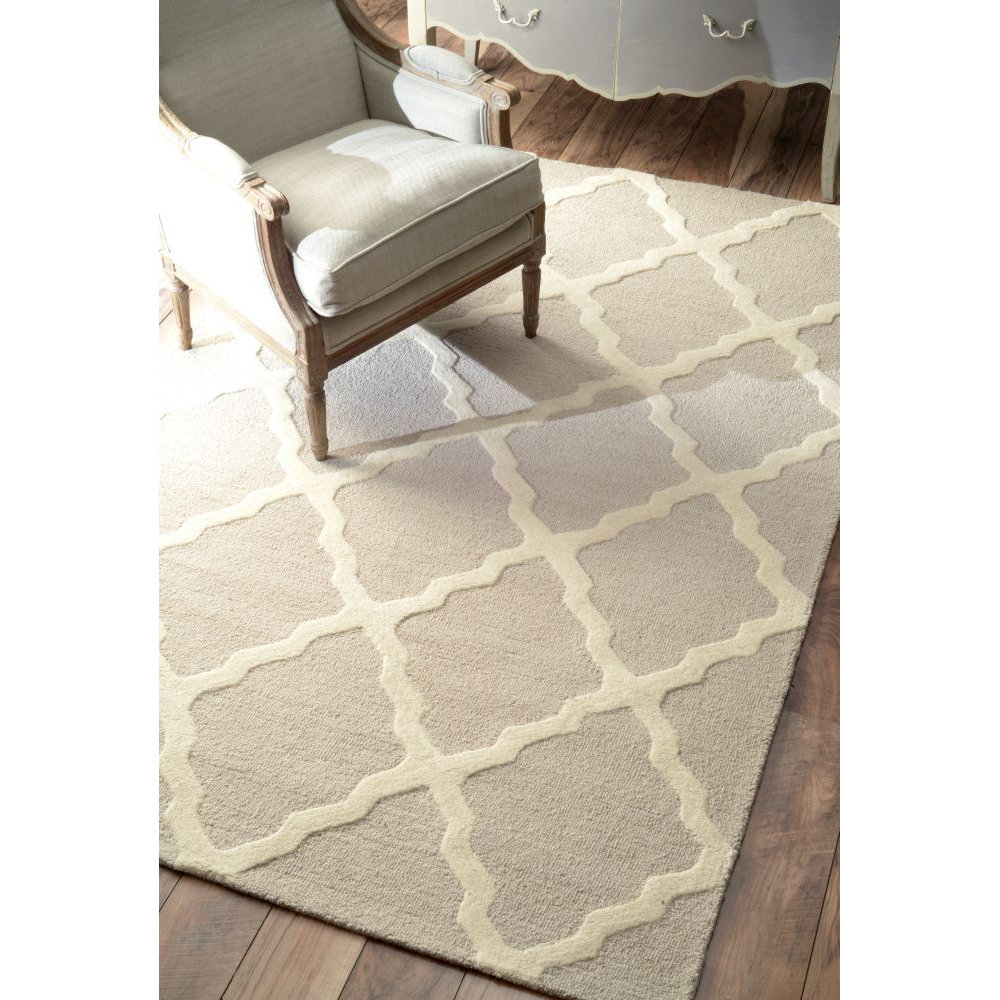Marbella Moroccan Trellis Kilim Tan Area Rug Wayfair