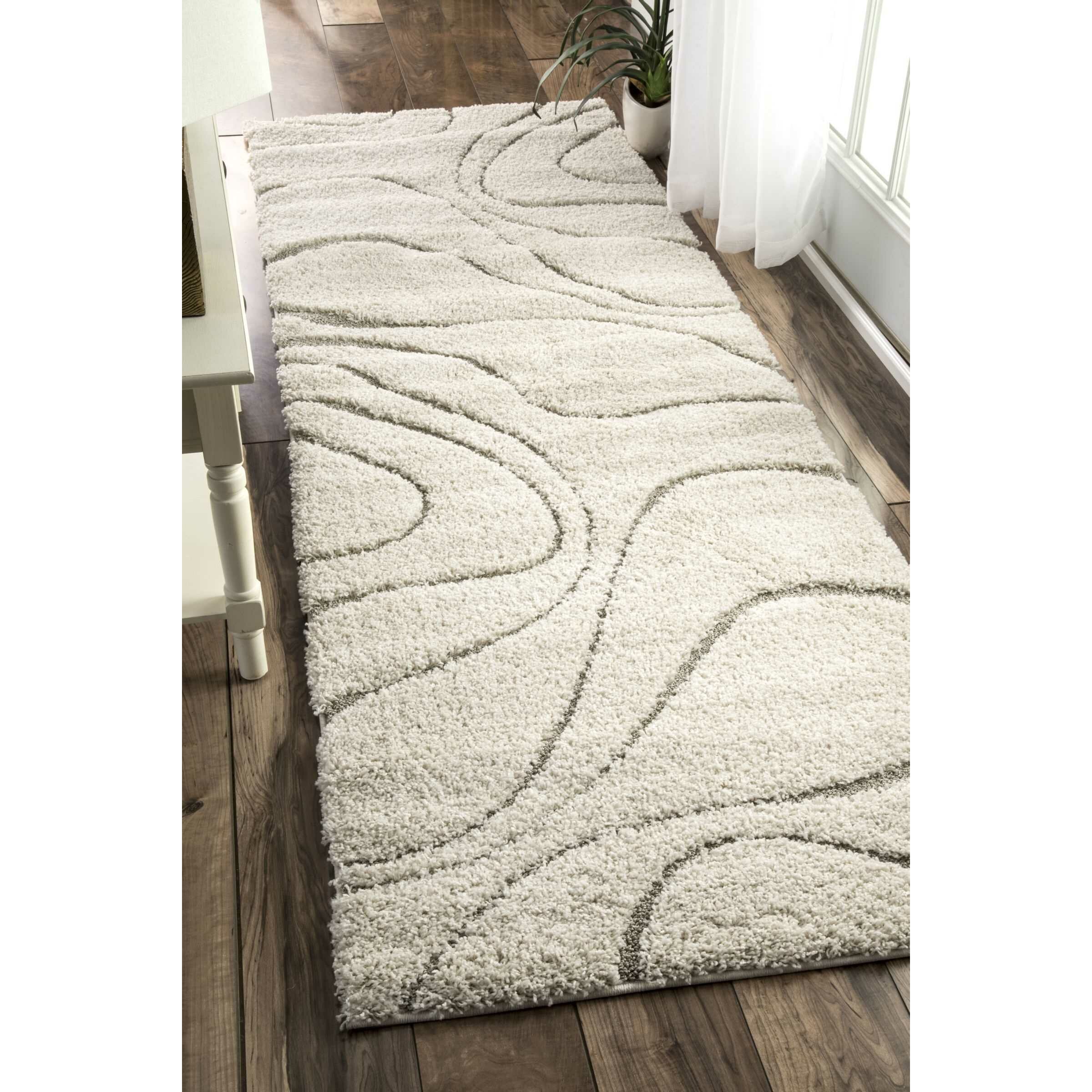 nuLOOM Cream Curves Area Rug & Reviews Wayfair