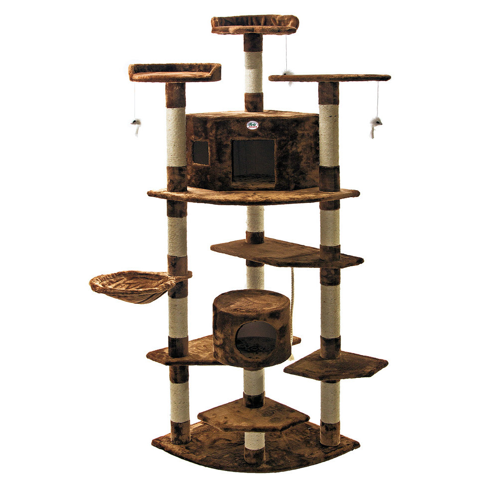 Go Pet Club 80" Cat Tree & Reviews Wayfair