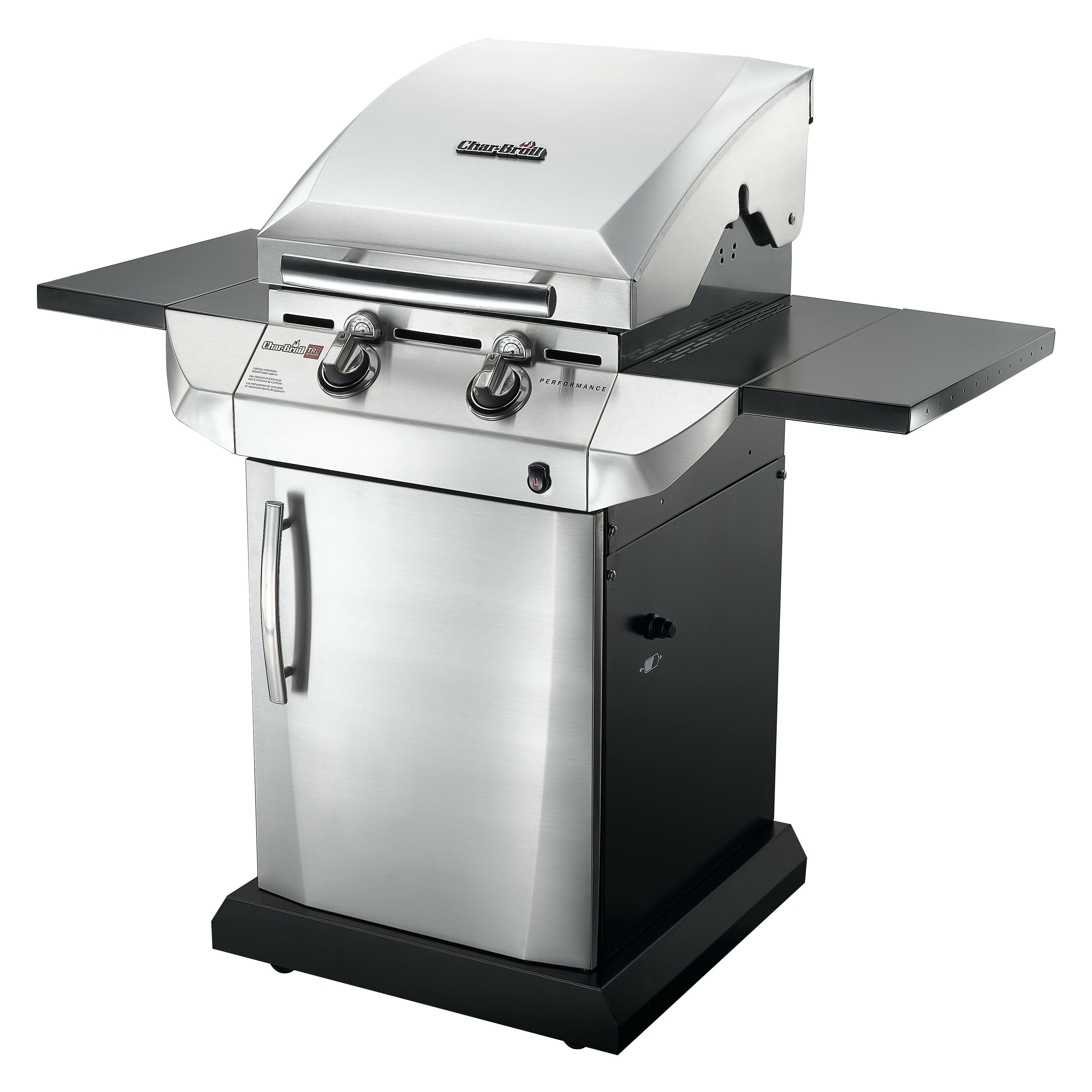 TRU-Infrared Performance 2 Burner Gas Grill with Storage ...