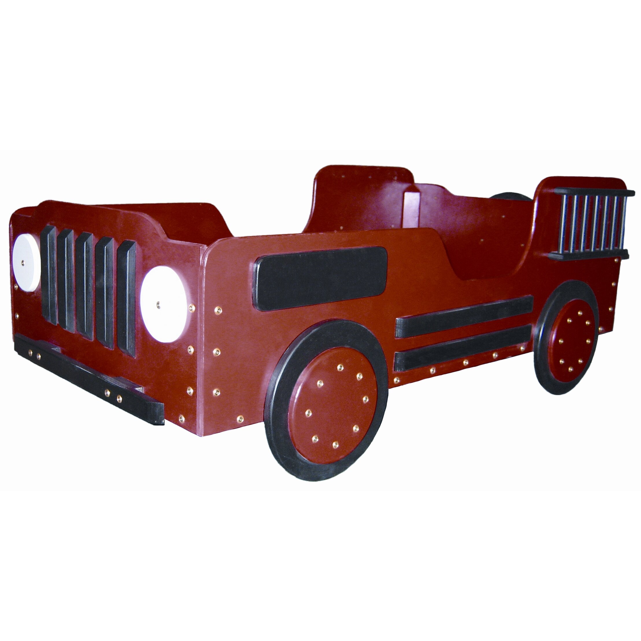 Fire Truck Toddler Car Bed | Wayfair