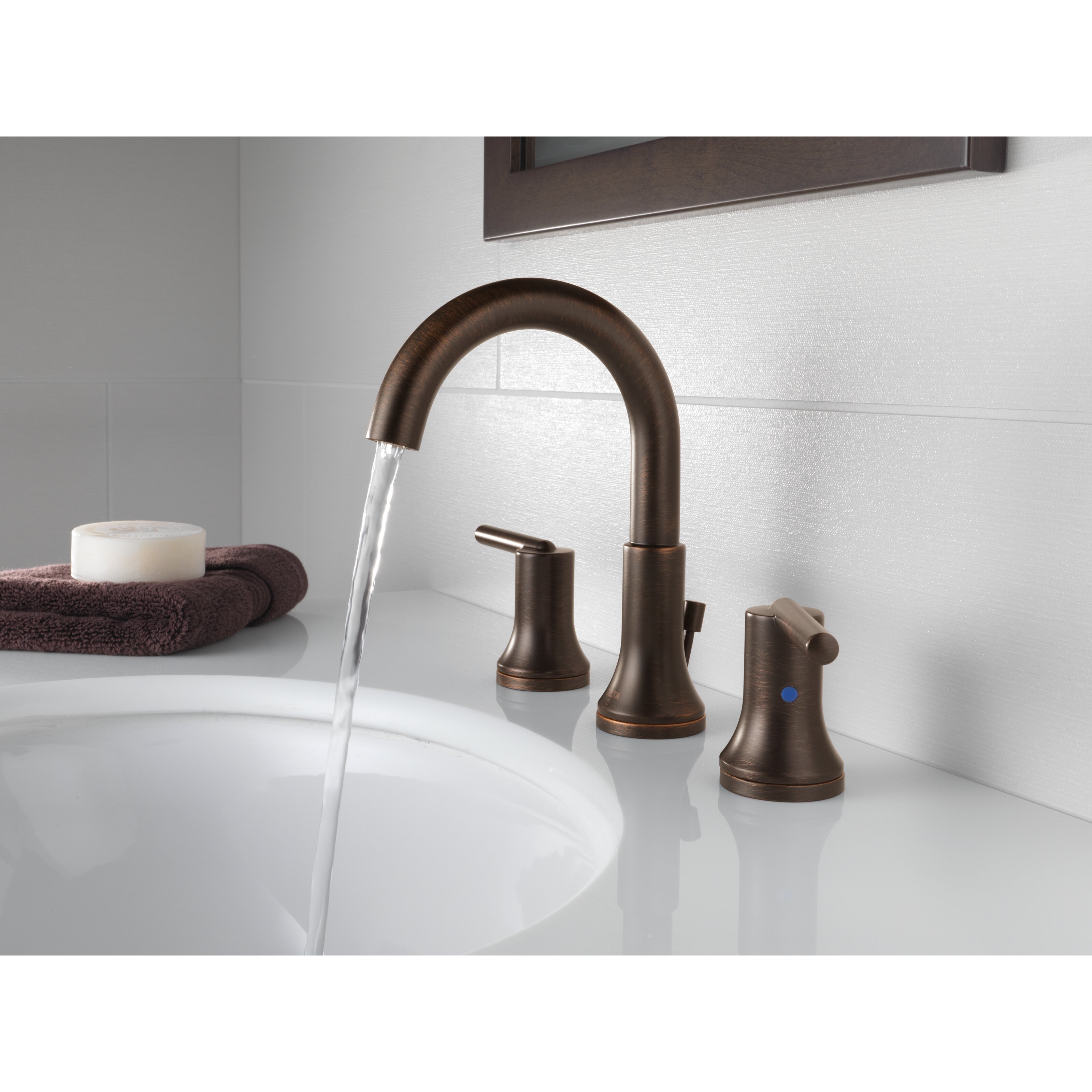 Trinsic Widespread Bath Faucet With Metal Pop Up 3559 