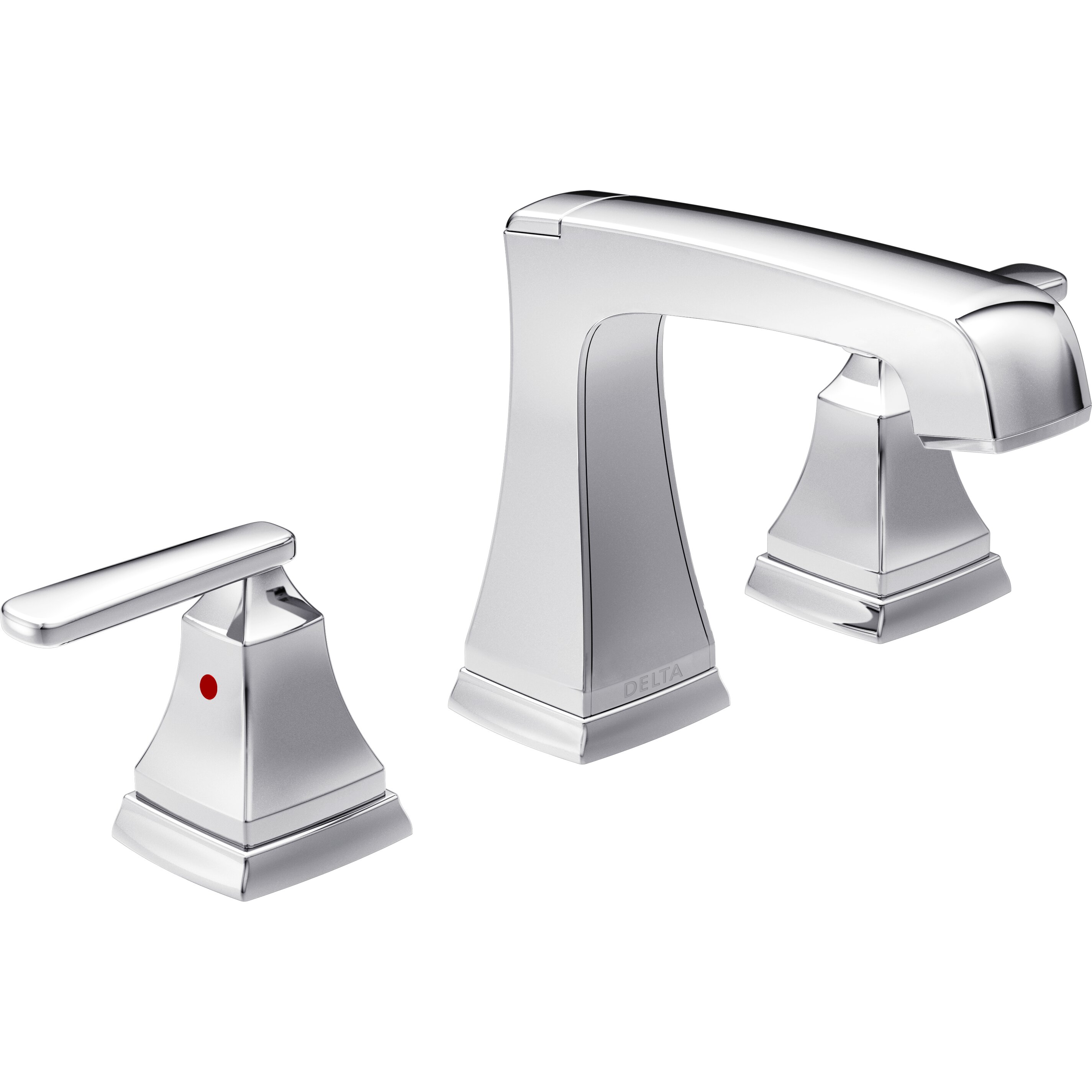 Delta Ashlyn Two Handle Widespread Lavatory Faucet With Drain And Reviews Wayfair 9718