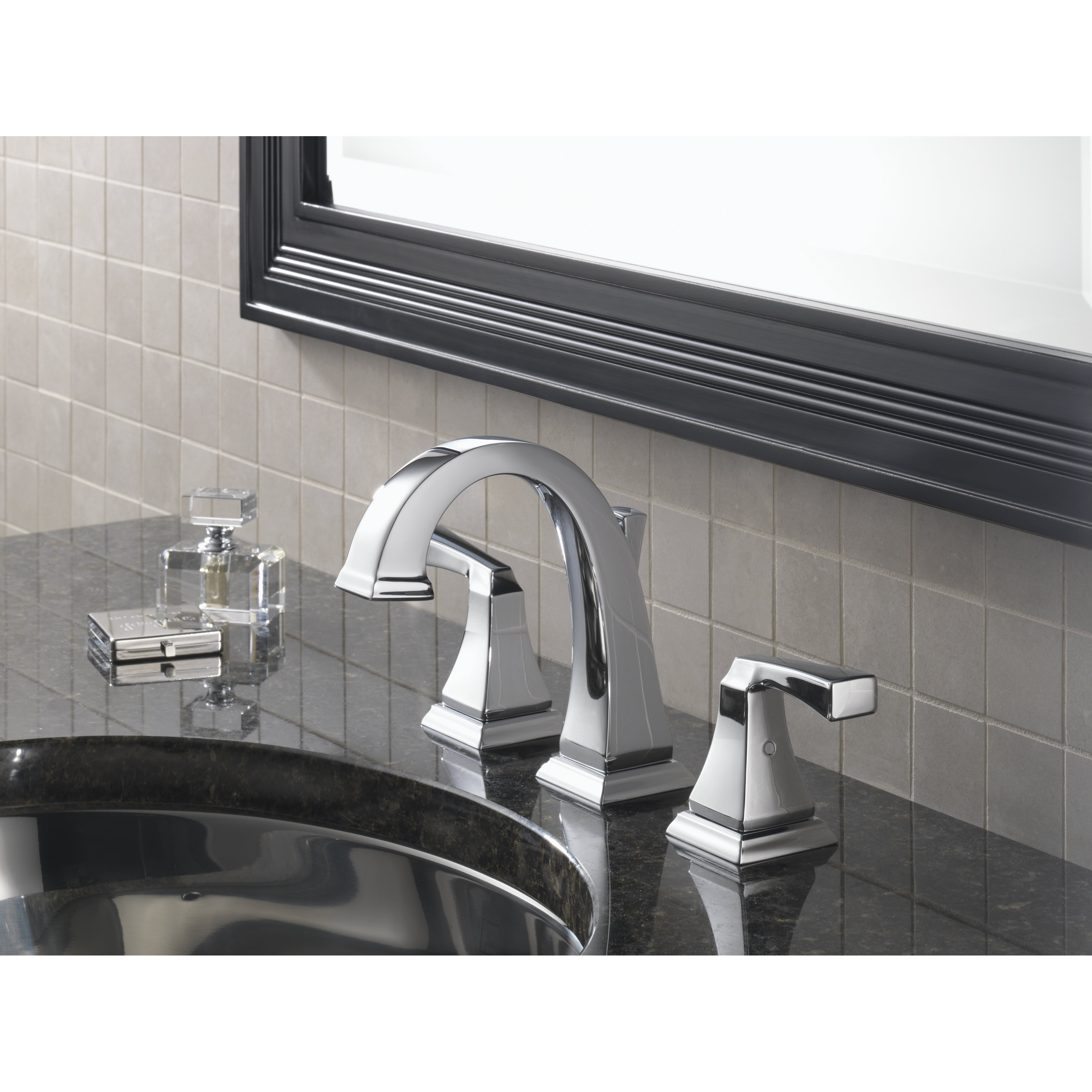 Delta Dryden Widespread Bathroom Faucet with Double Lever Handles