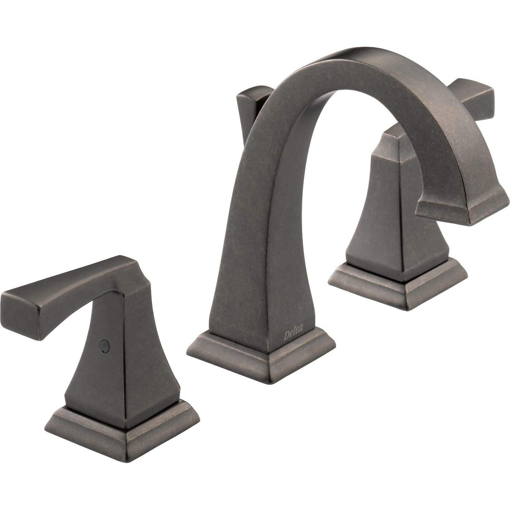 Delta Dryden Widespread Bathroom Faucet with Double Lever Handles ...