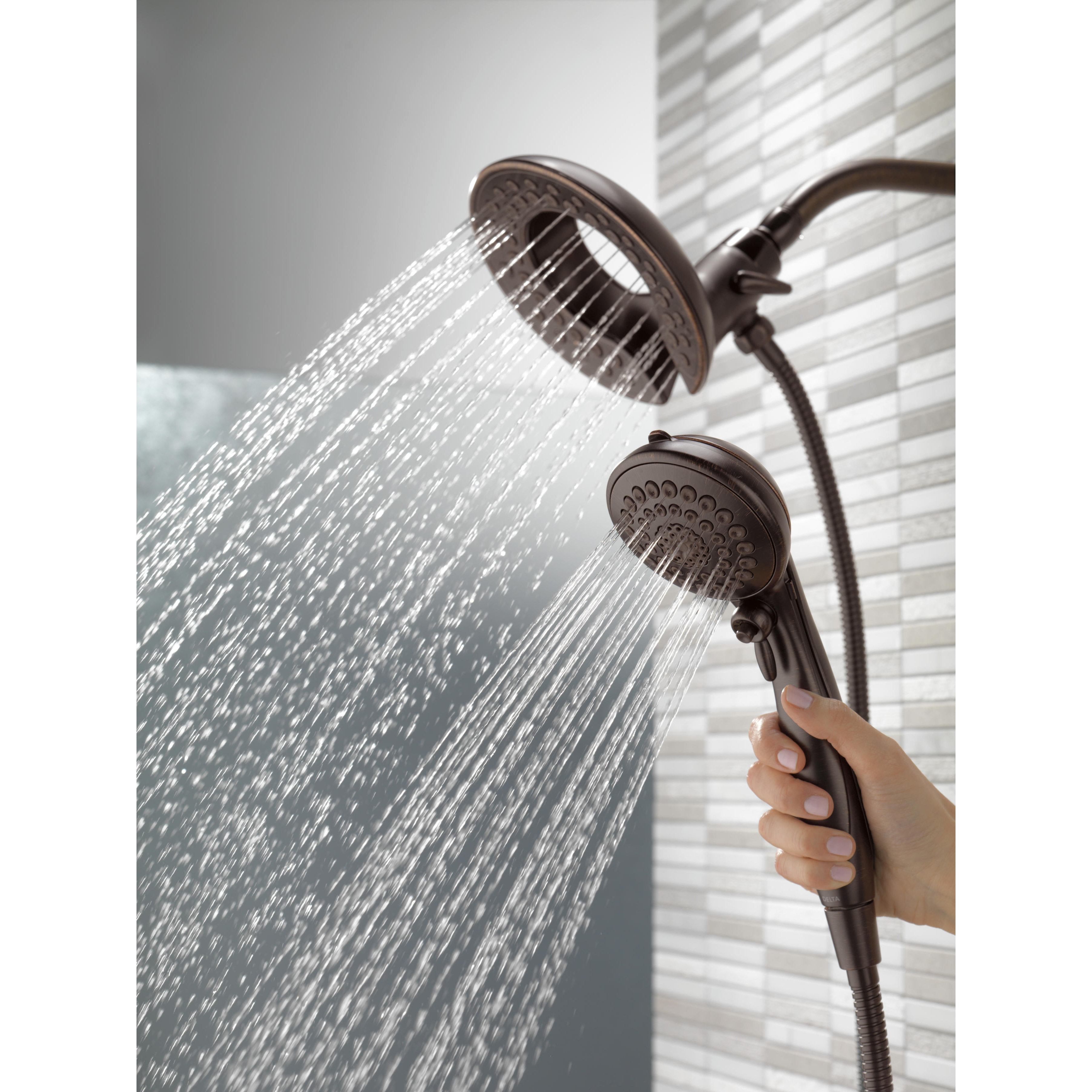 Delta In2ition Delta Shower Head & Reviews Wayfair