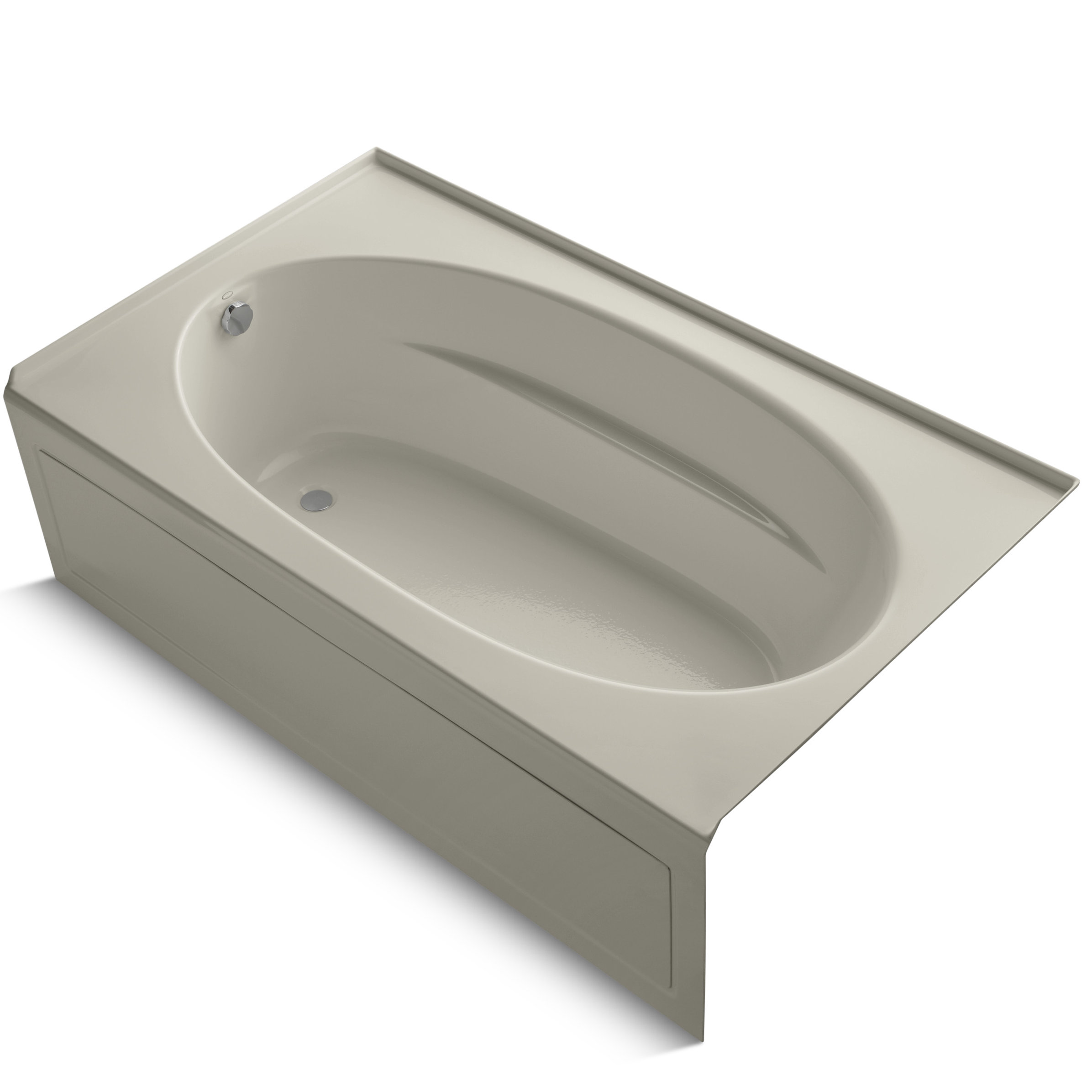 Kohler Windward Alcove 72" x 42" Soaking Bathtub & Reviews Wayfair