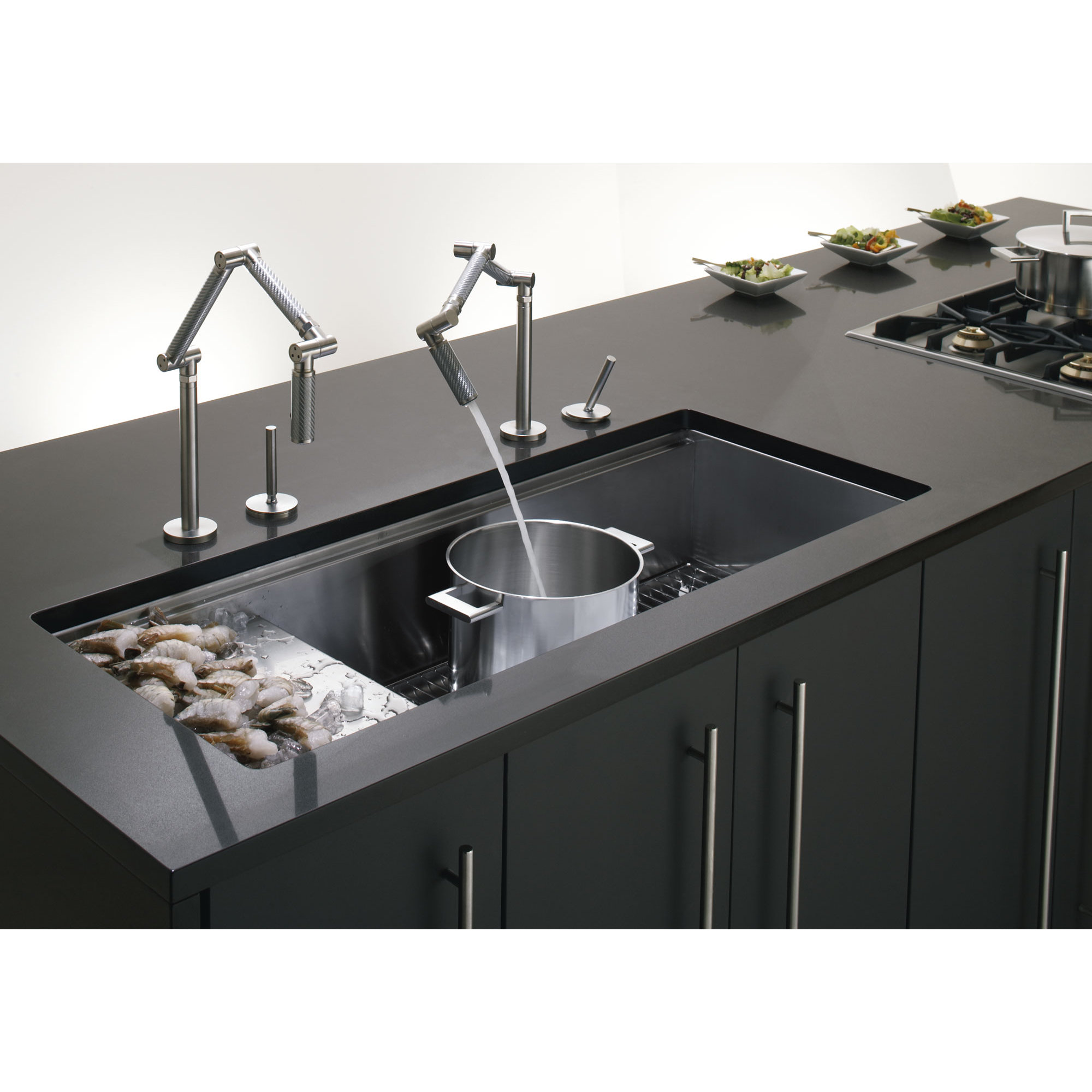 Kohler Stages 45" x 181/2" x 913/16" Undermount SingleBowl with Wet