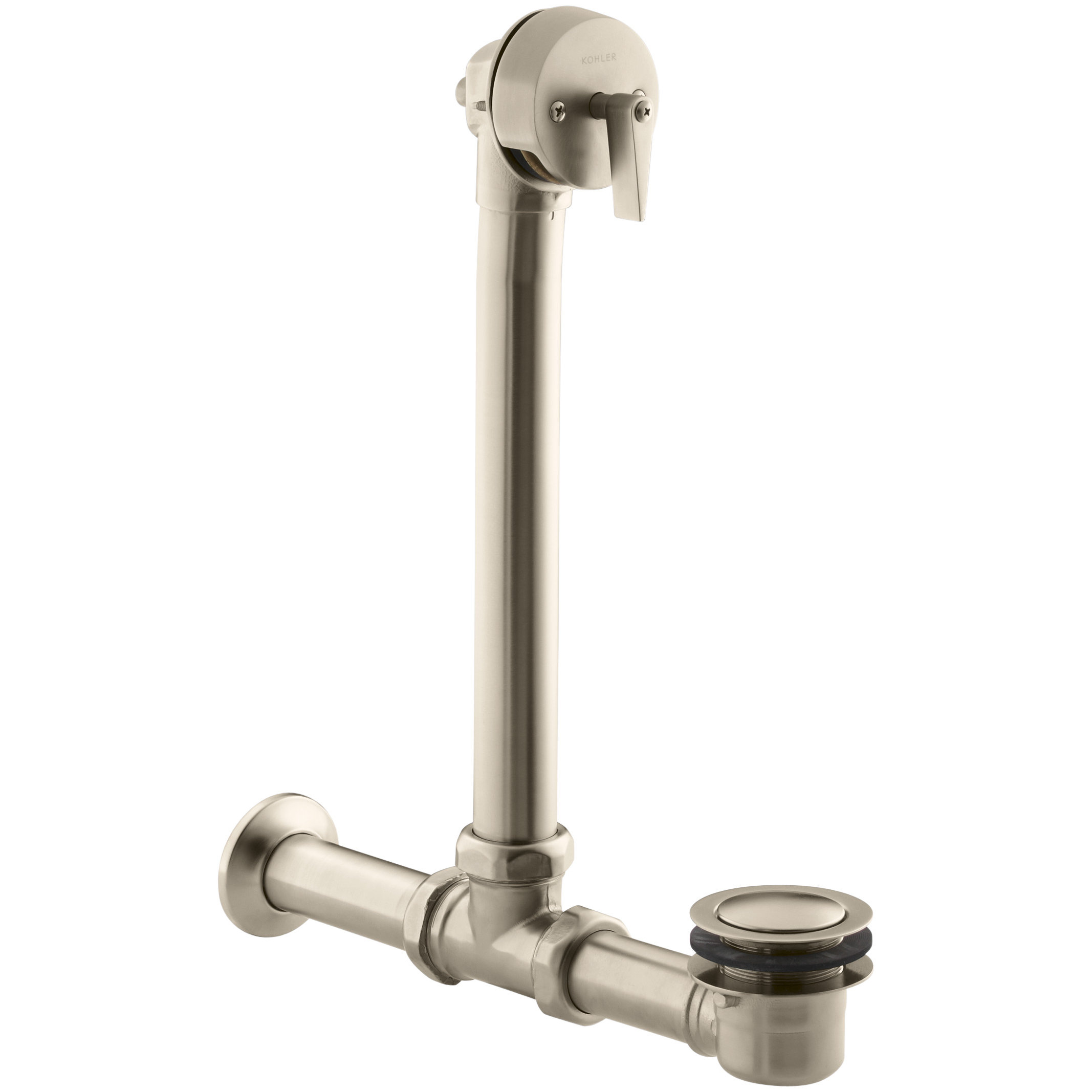 Iron Works Exposed Bath Drain for AboveTheFloor Installation Wayfair