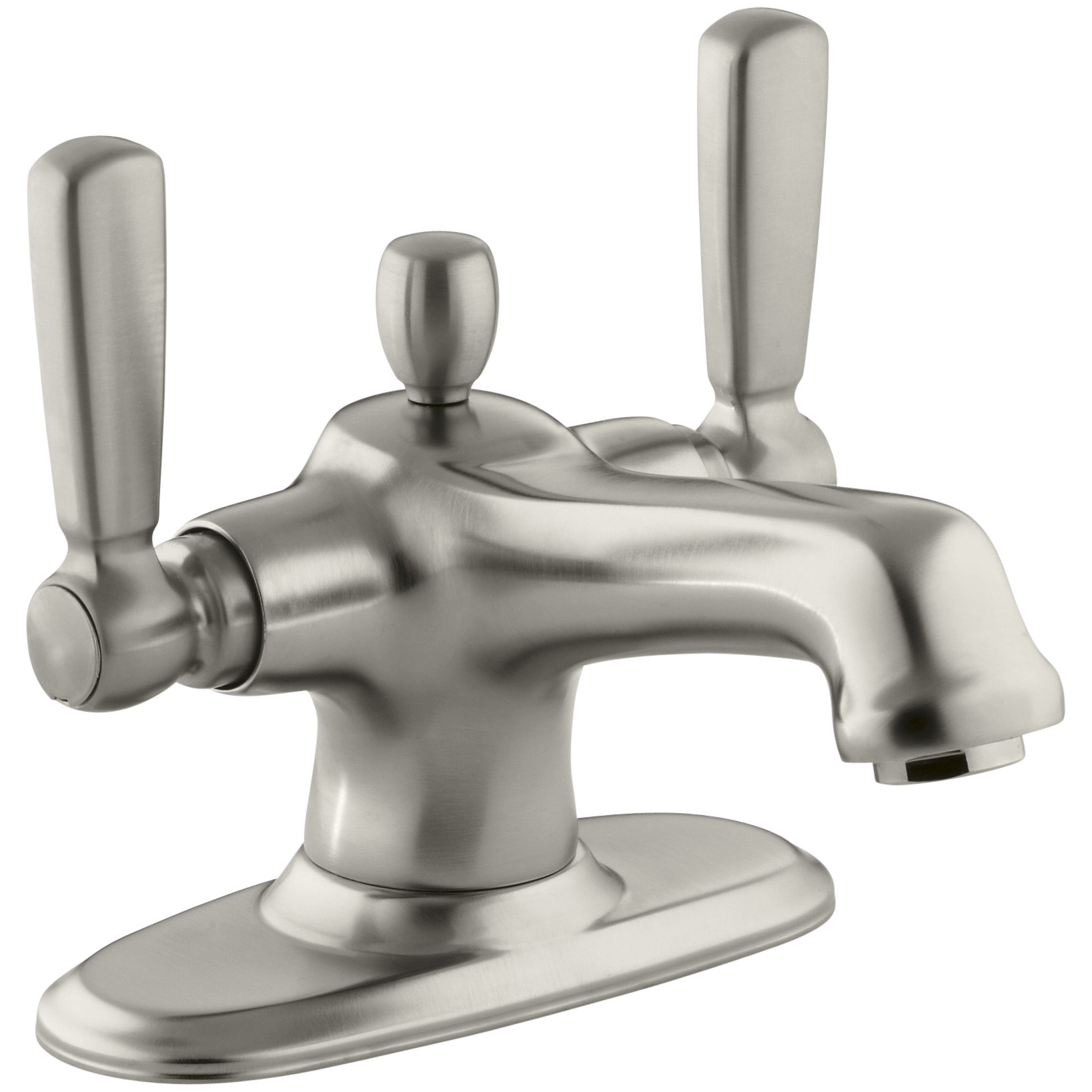 Kohler Bancroft Monoblock SingleHole Bathroom Sink Faucet with
