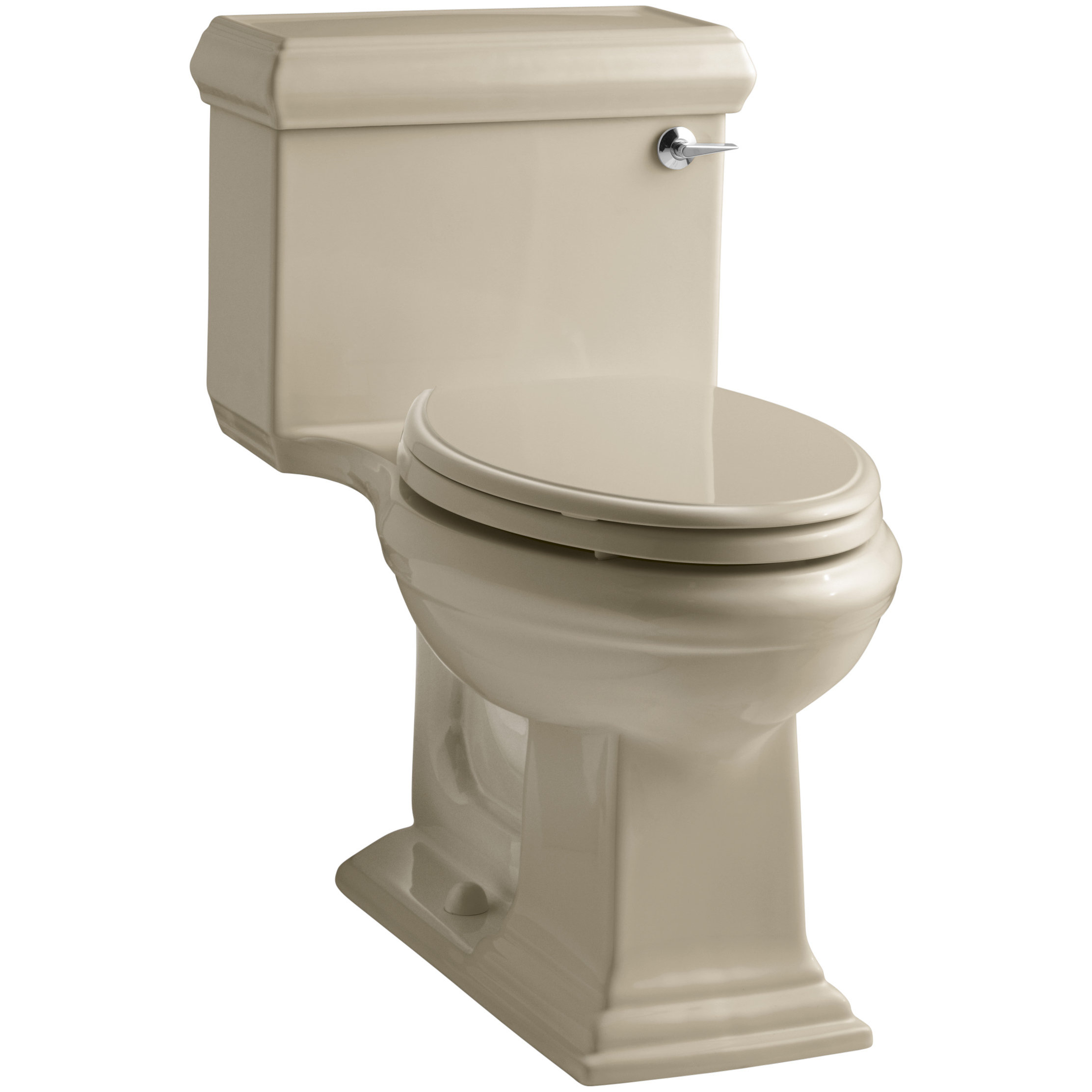 Memoirs Classic Comfort Height OnePiece Elongated 1.28 GPF Toilet with