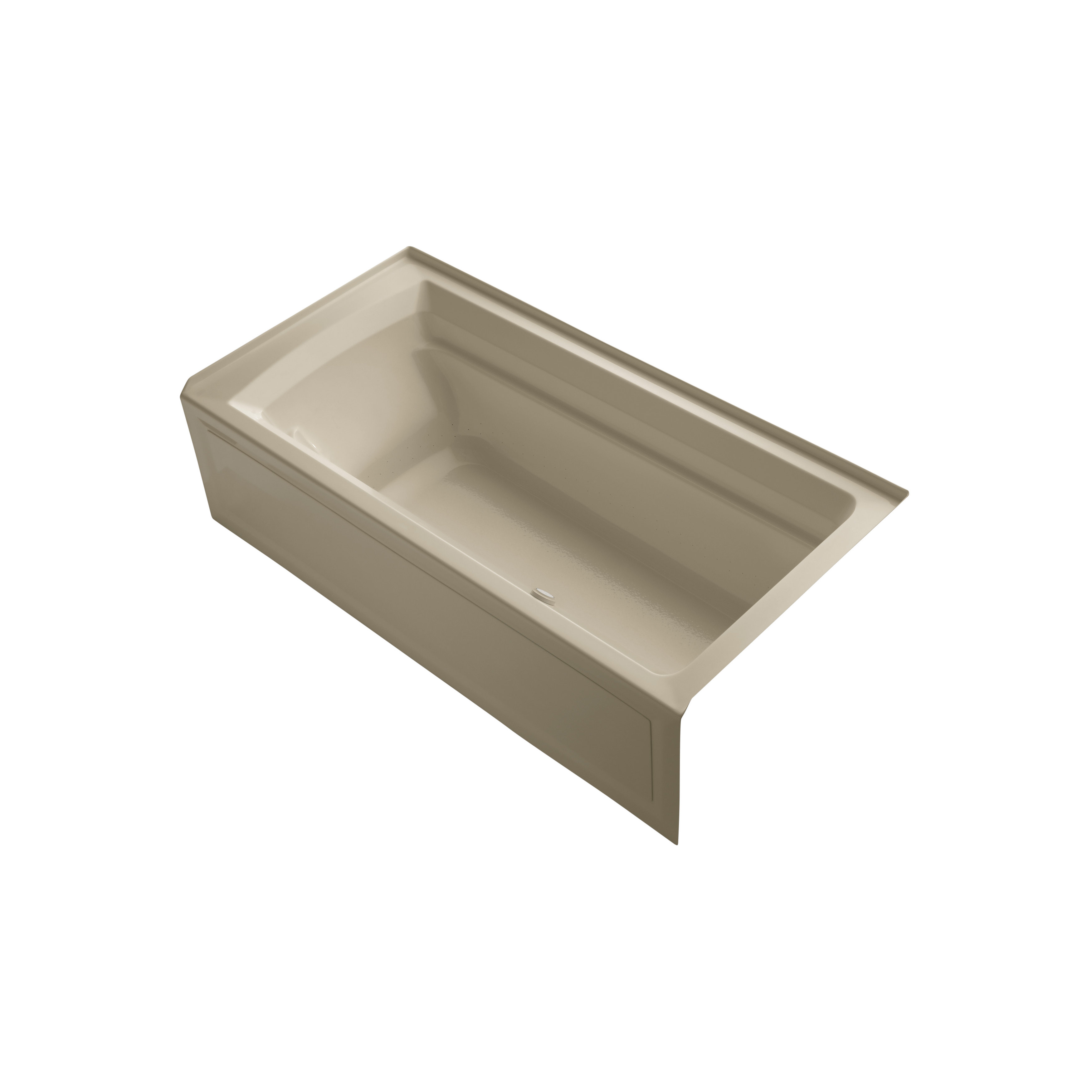 Archer 72" x 36" Alcove BubbleMassage Air Bathtub Wayfair