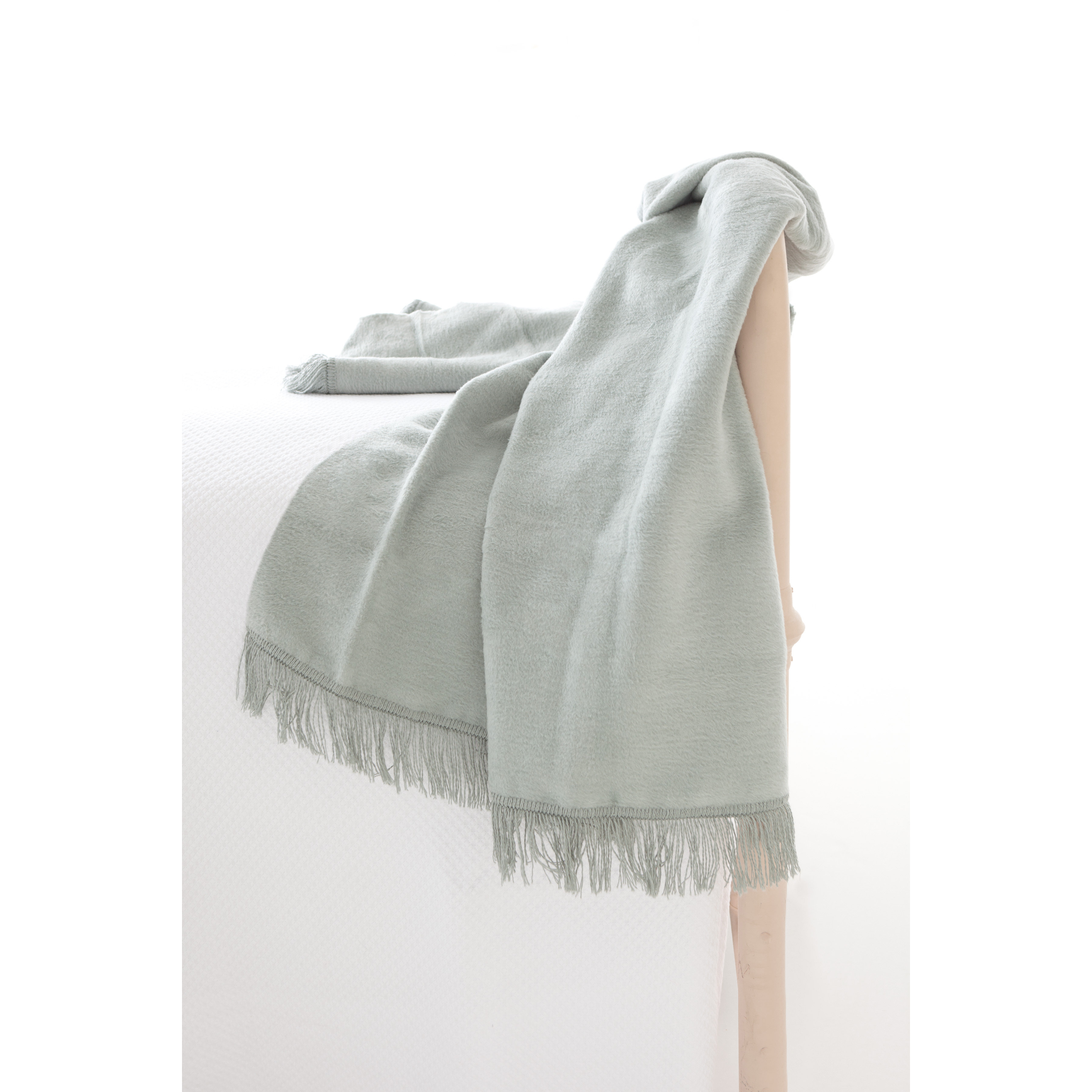 Pine Cone Hill Windsor Fleece Fringed Cotton Throw & Reviews Wayfair