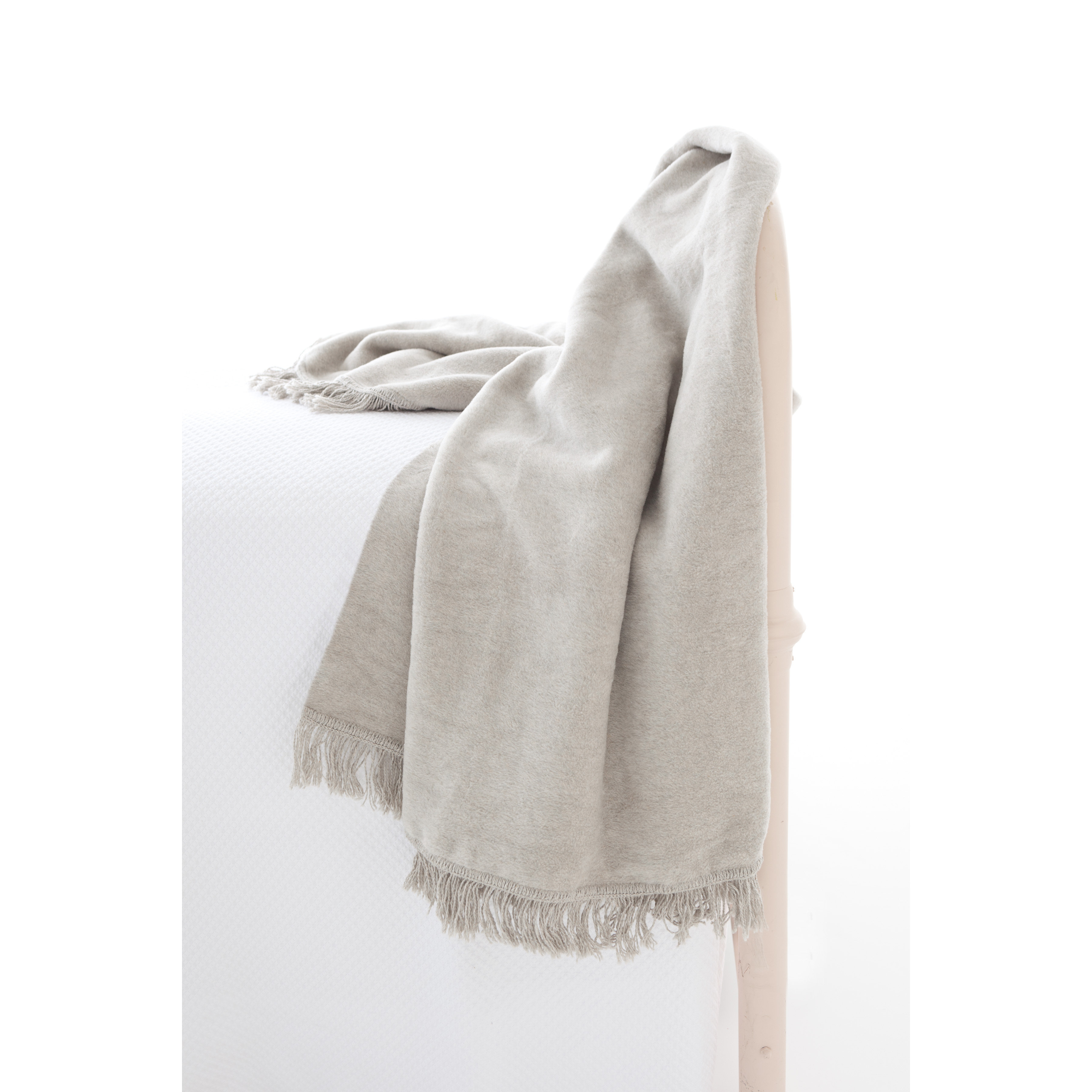 Pine Cone Hill Windsor Fleece Fringed Cotton Throw & Reviews Wayfair