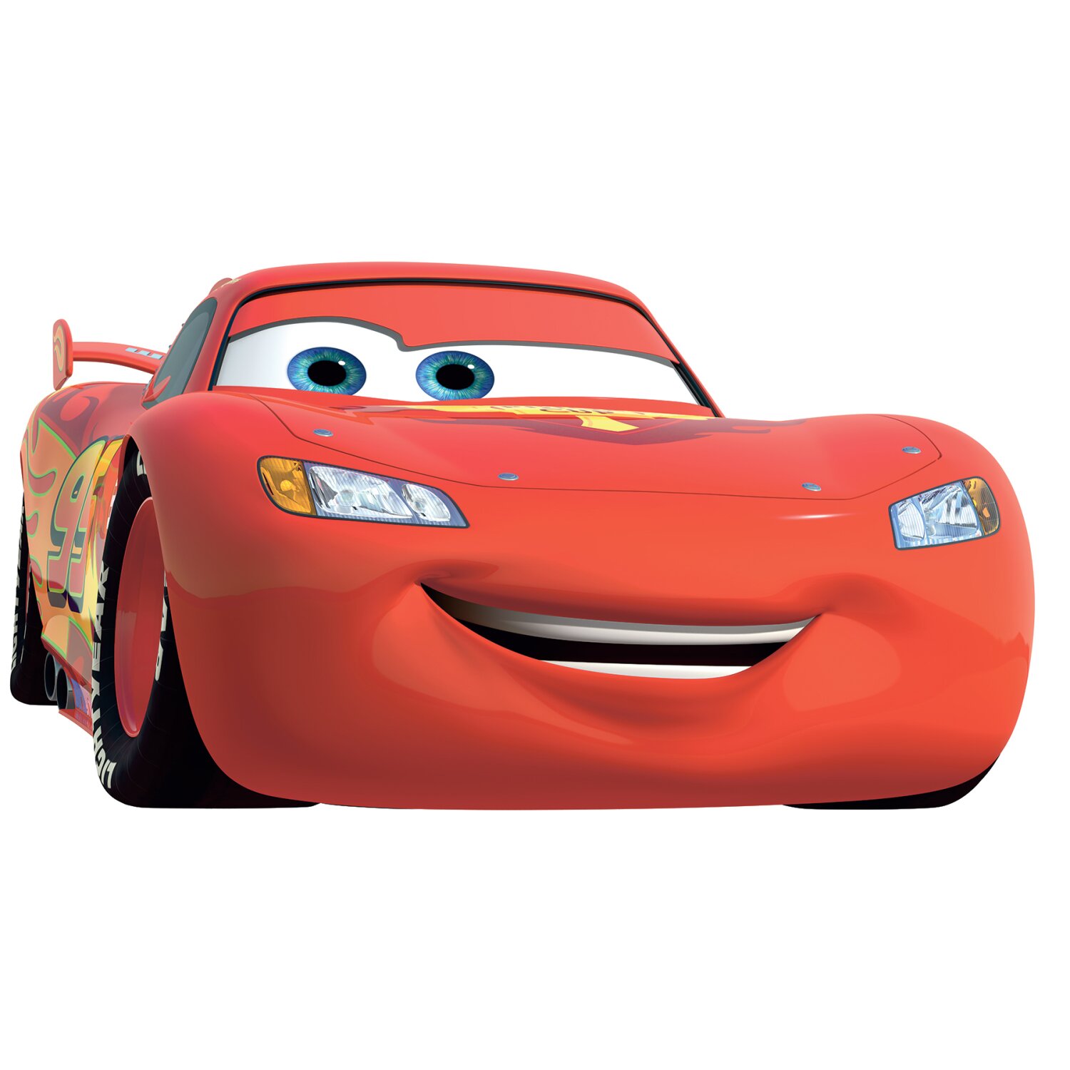 Cars Lightning McQueen Number 95 Giant Wall Decal | Wayfair