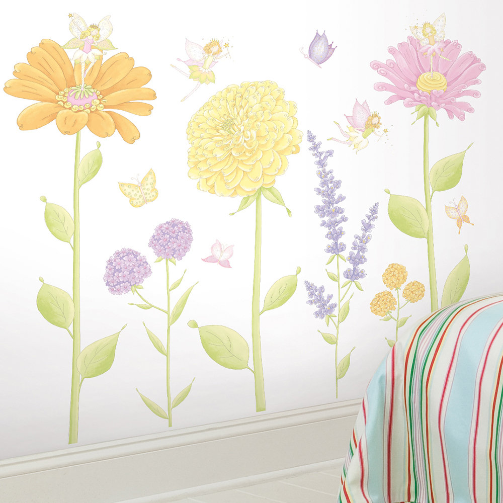 Room Mates Megapacks Fairy Garden Wall Decal & Reviews Wayfair