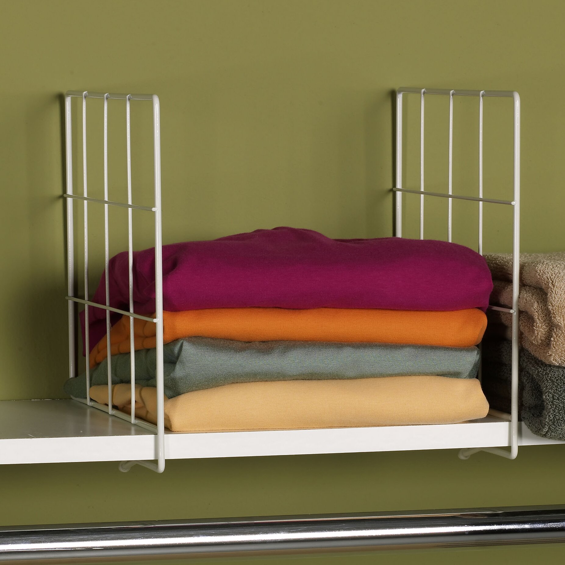 Metal Shelf Divider | Wayfair