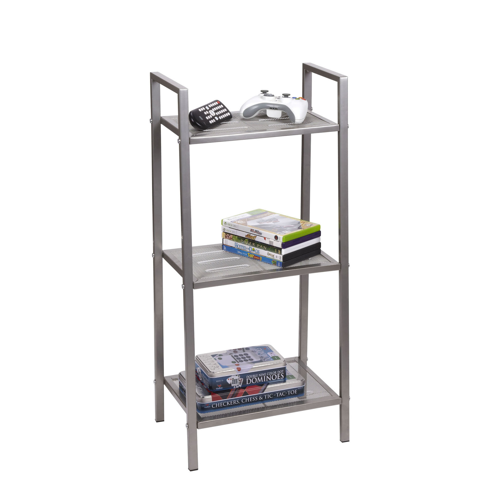 FreeStanding 45.5" H Three Shelf Shelving Unit Starter Wayfair