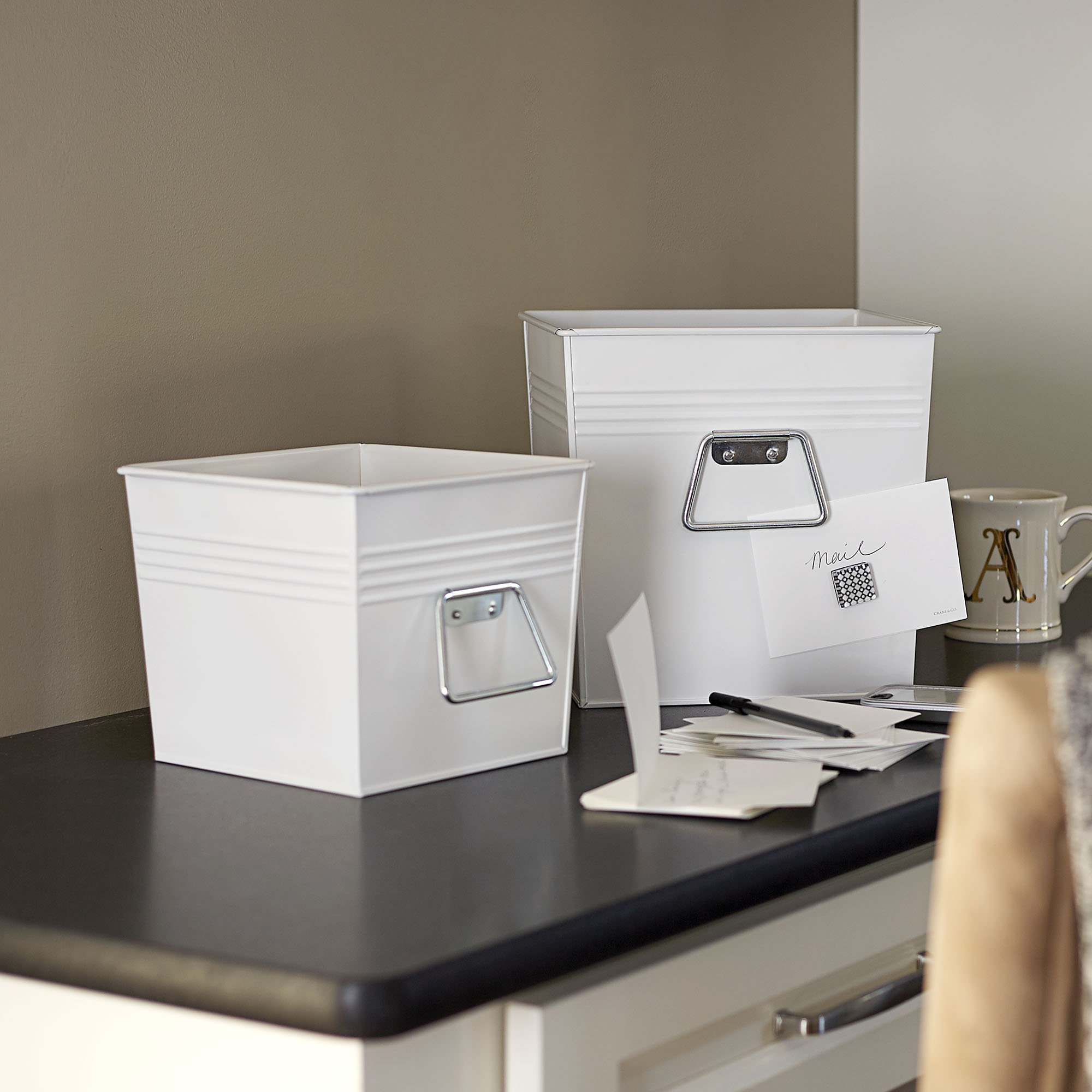 2 Piece Decorative Bins Set Wayfair