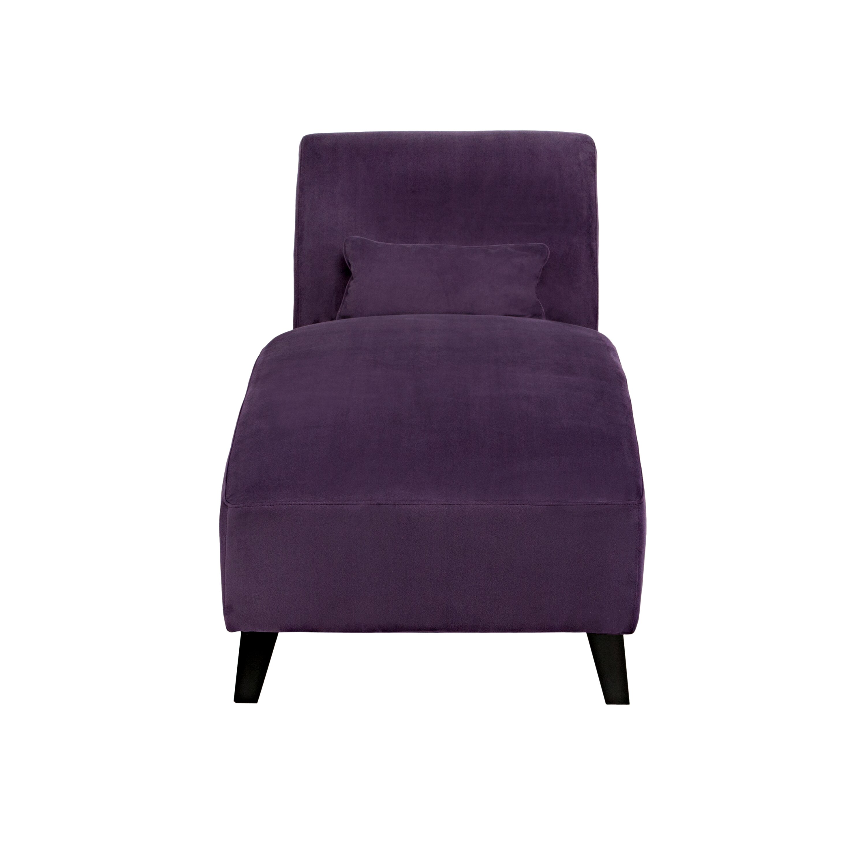 Handy Living Velvet Chaise Lounge & Reviews | Wayfair