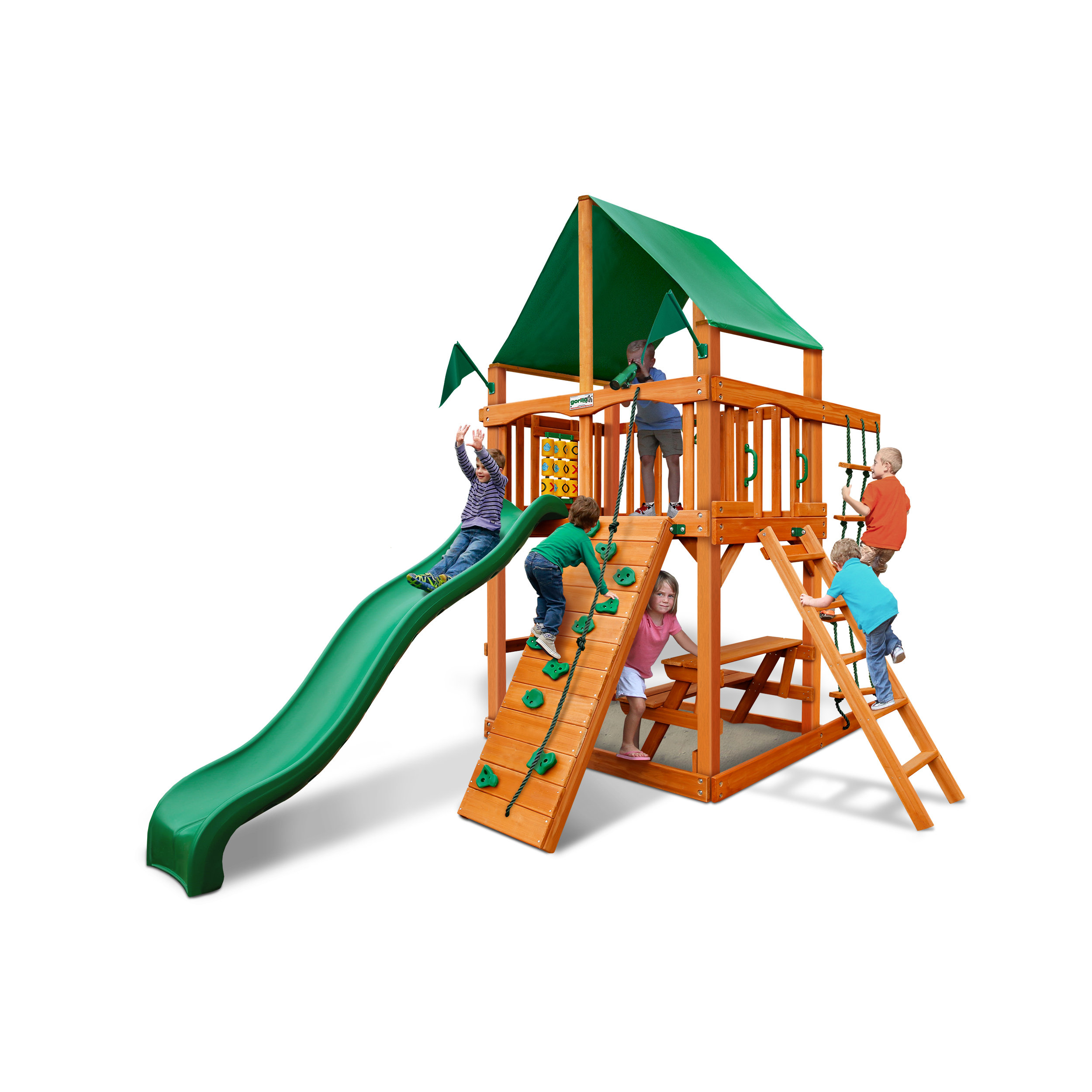 Chateau Tower Swing Set Wayfair