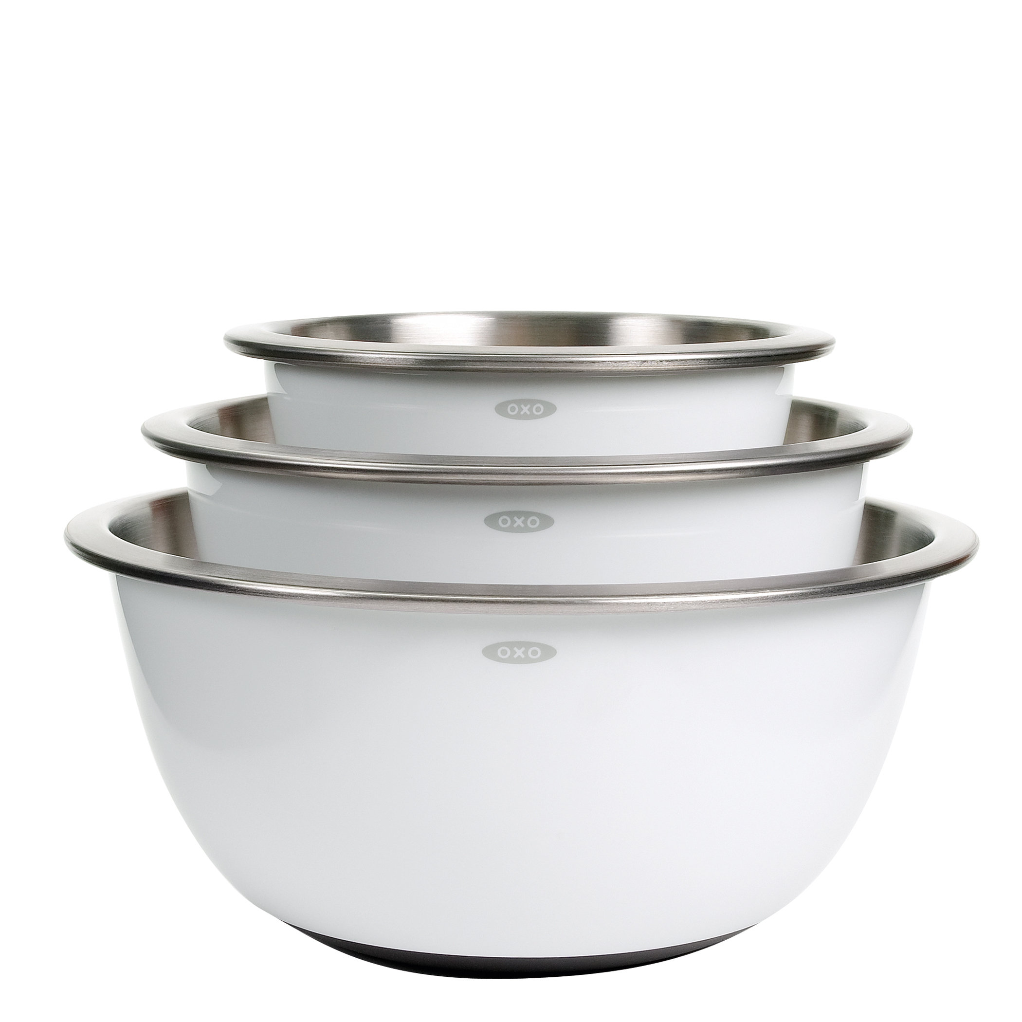 Good Grip 3 Piece Stainless Steel Mixing Bowl Set | Wayfair