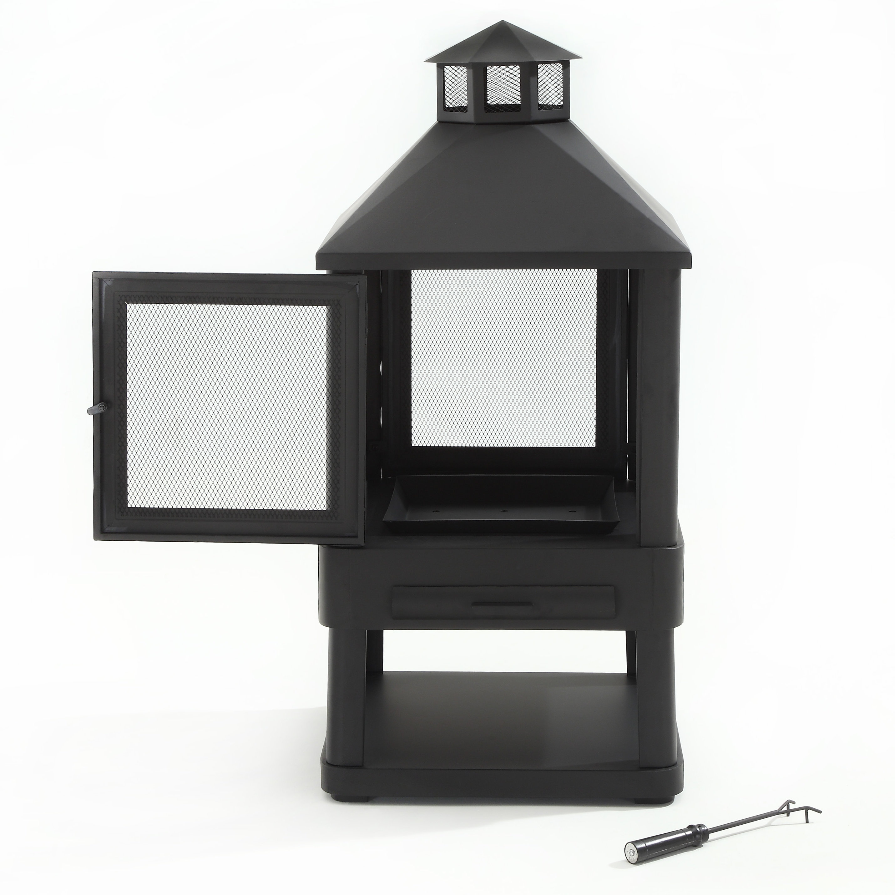 Macy Outdoor Fireplace Joss & Main