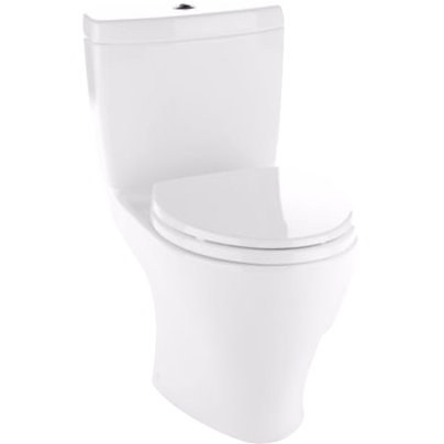 toto aquia dual flush elongated two piece toilet