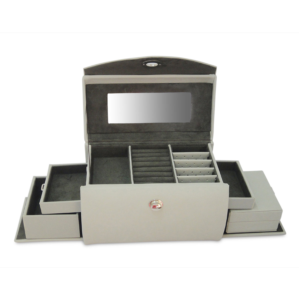 Layla Leather Jewelry Box Wayfair