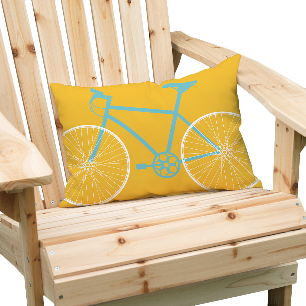 Bicycle Outdoor Lumbar Pillow Wayfair