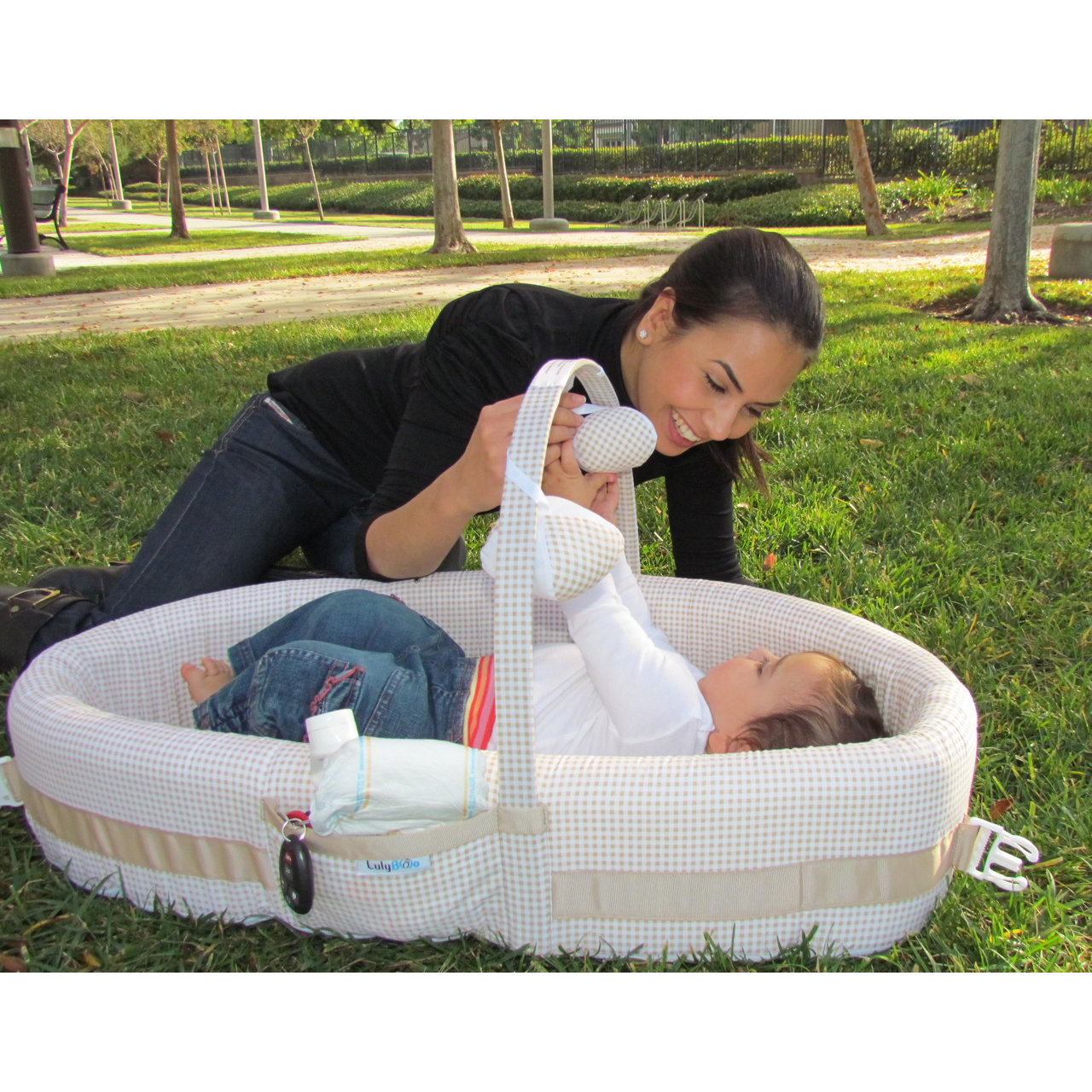 LulyBoo Dots Baby Lounge to go & Reviews Wayfair
