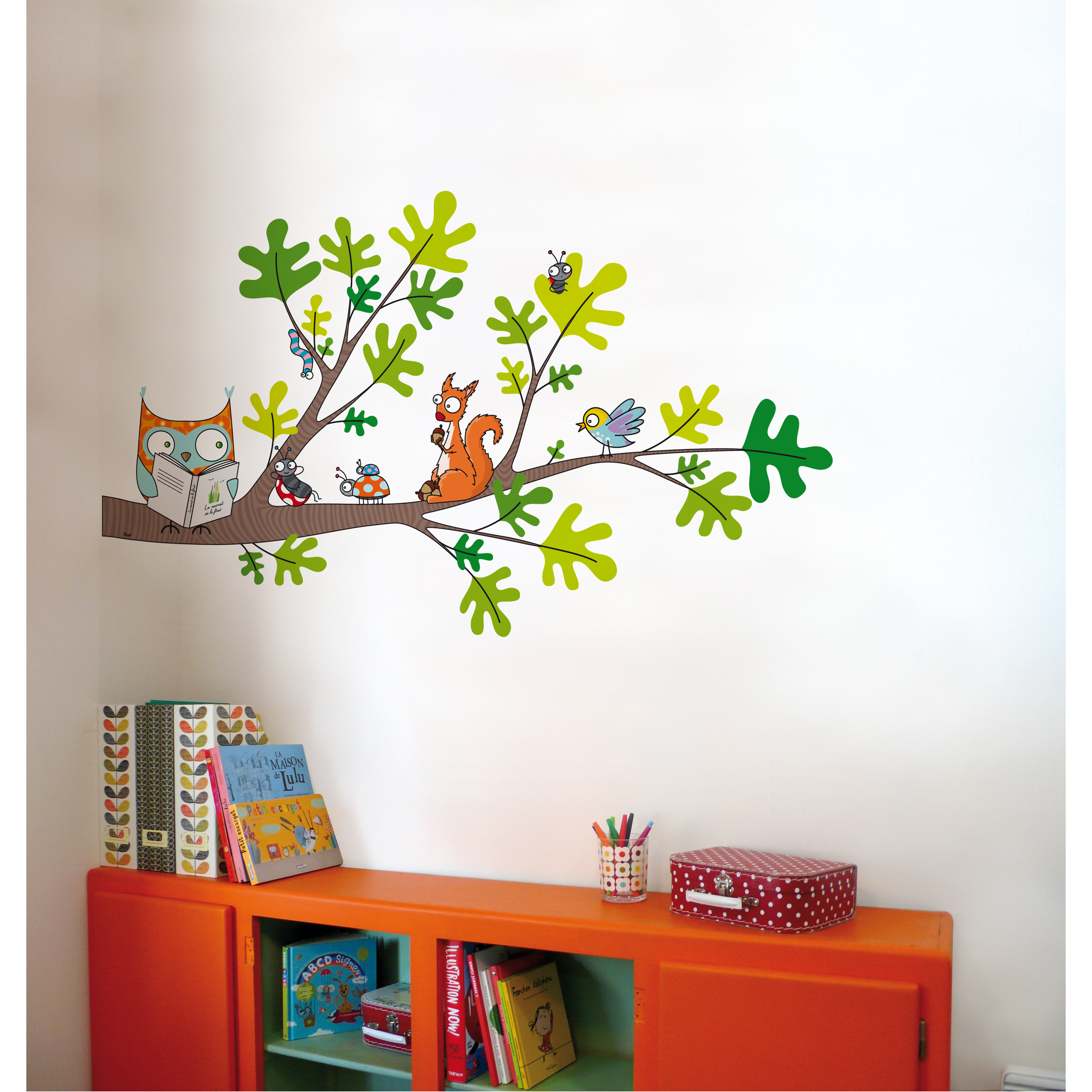 ADZif Ludo Reading Corner Wall Decal & Reviews Wayfair