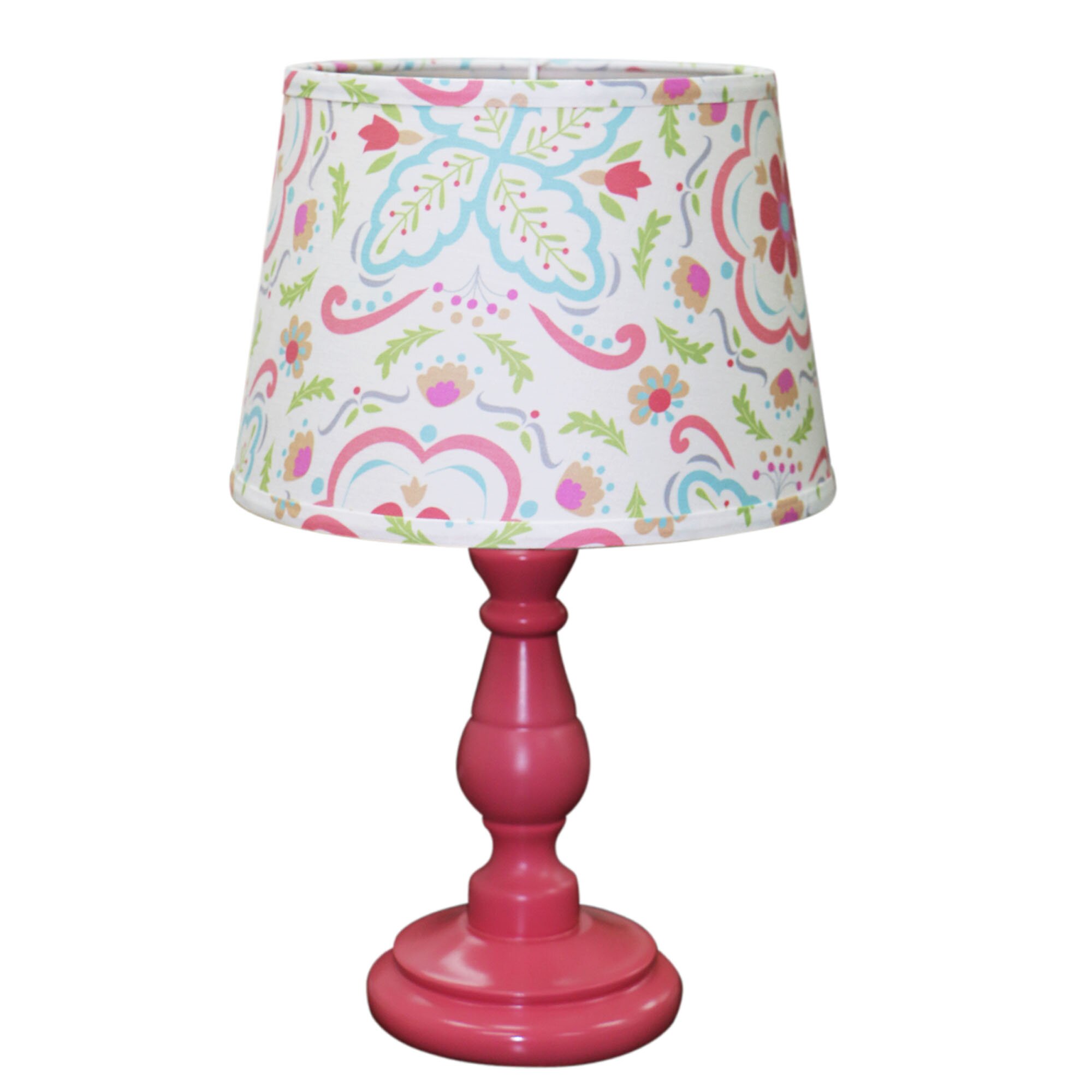 Mila 17" Table Lamp with Drum Shade